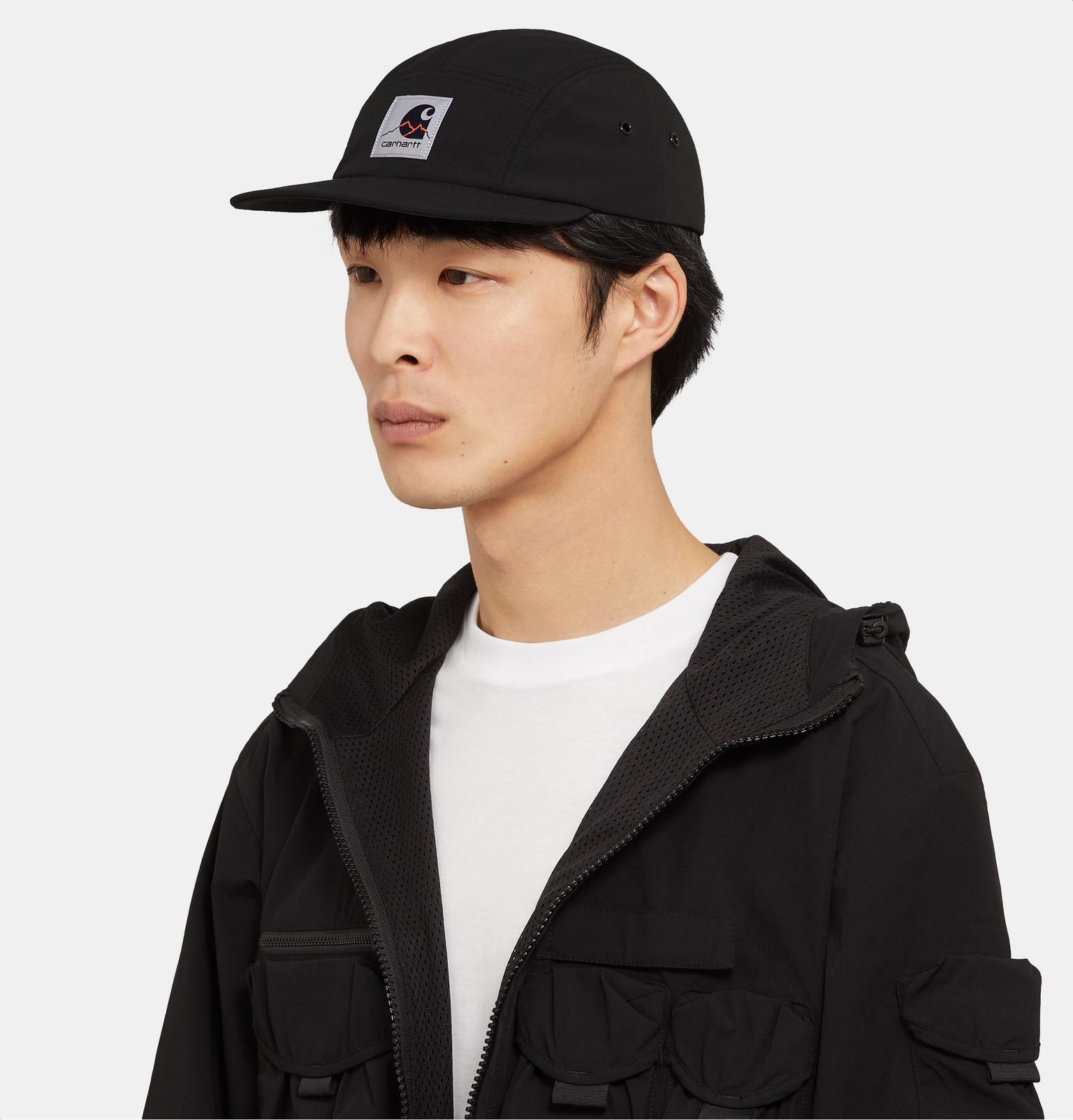 Stretch-nylon Baseball Cap in Beige 