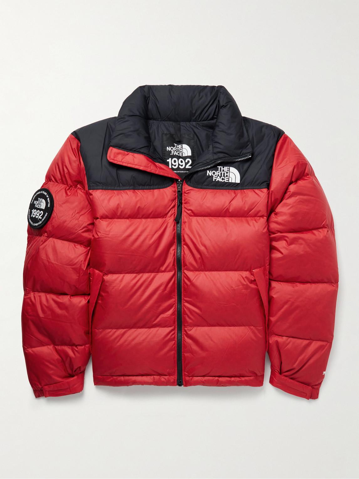 The North Face 92 Retro Anniversary Nuptse Shelltrimmed Ripstop Down