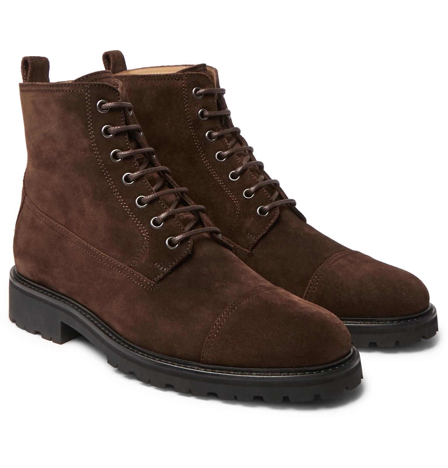 Belstaff Alperton 2.0 Suede Boots in 
