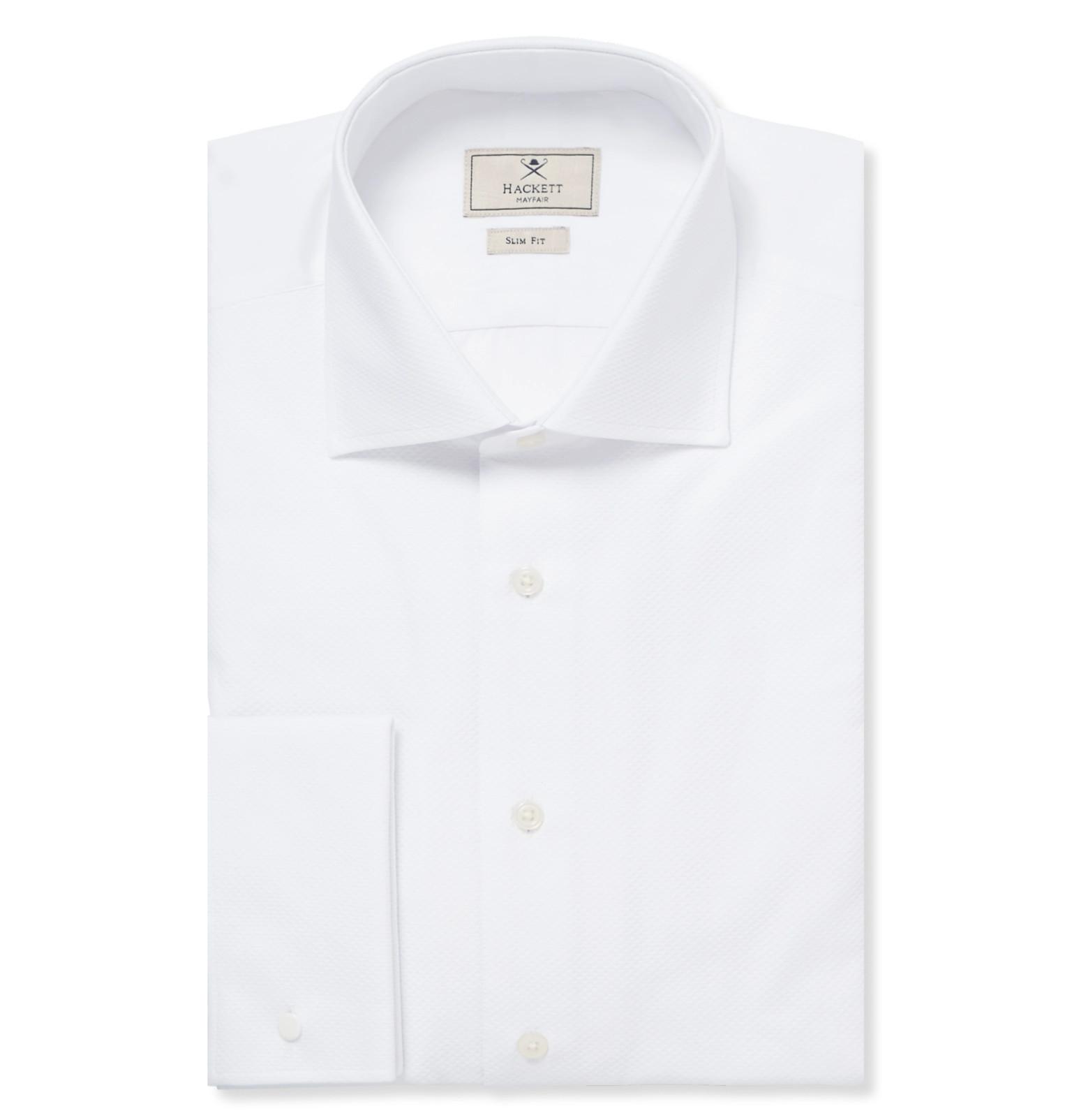 hackett white shirt