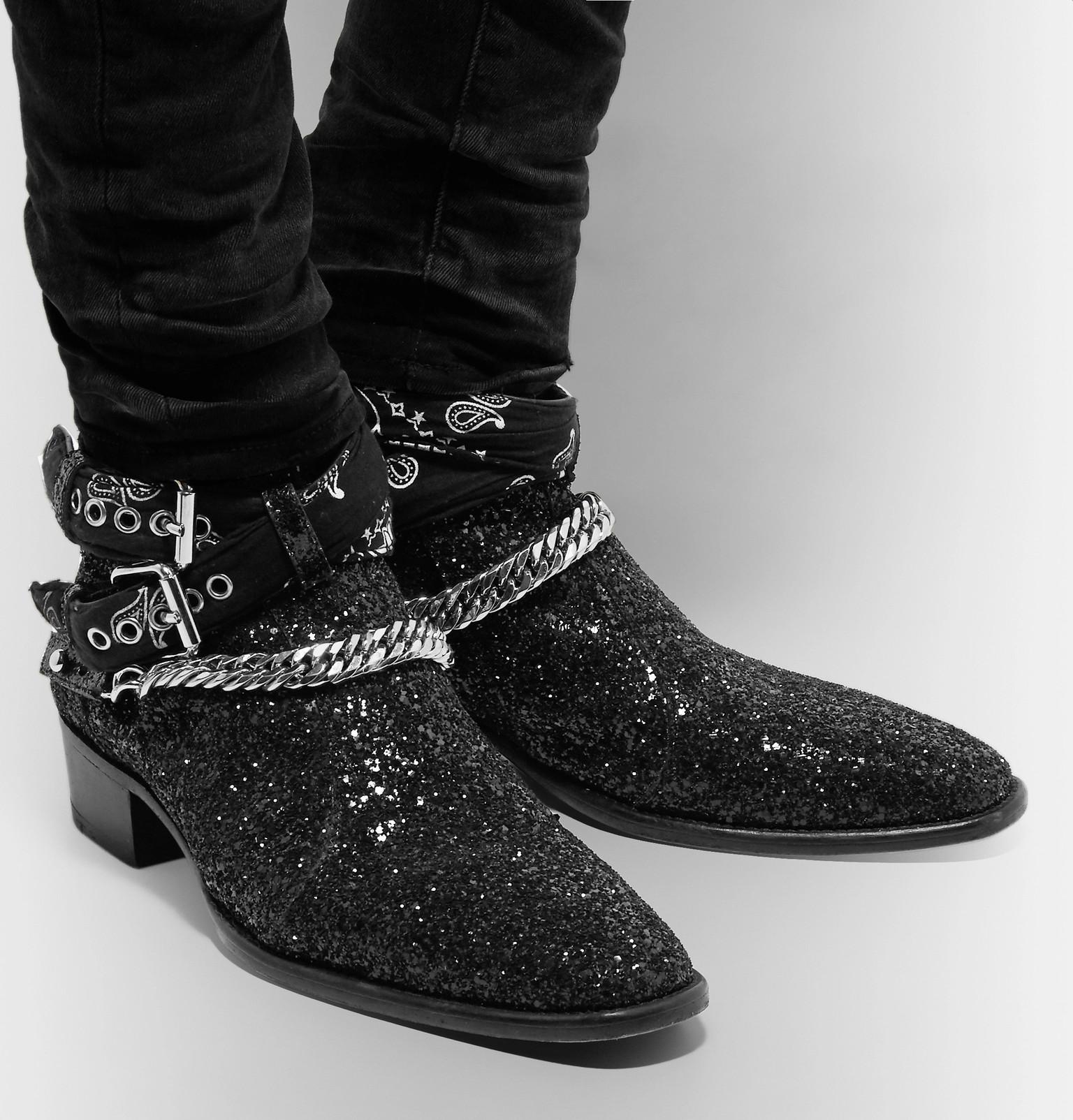 chelsea boots with bandana