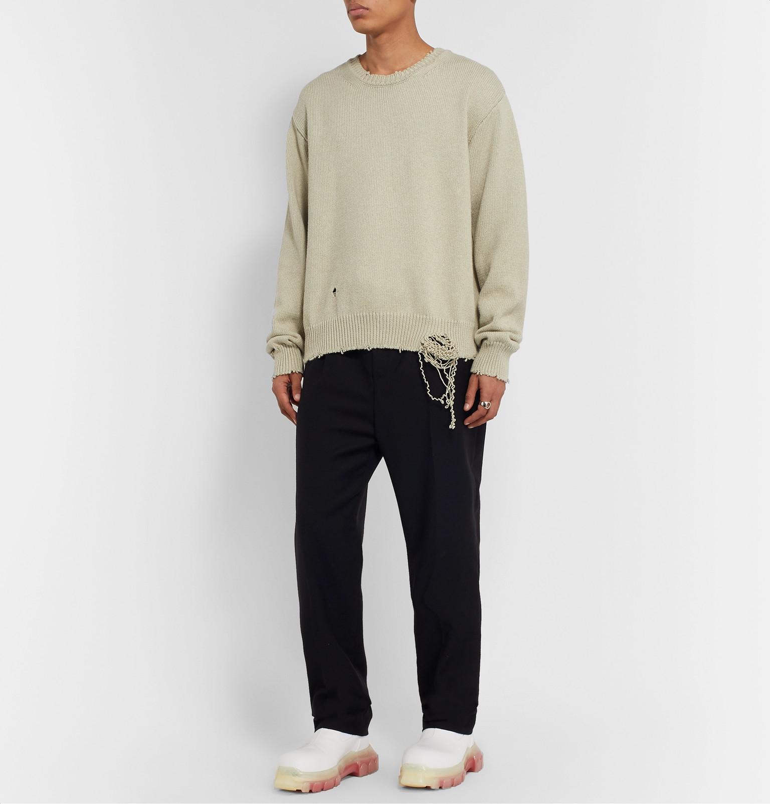 Rick Owens Mega Bozo Tractor Beetle Leather Boots in White for Men