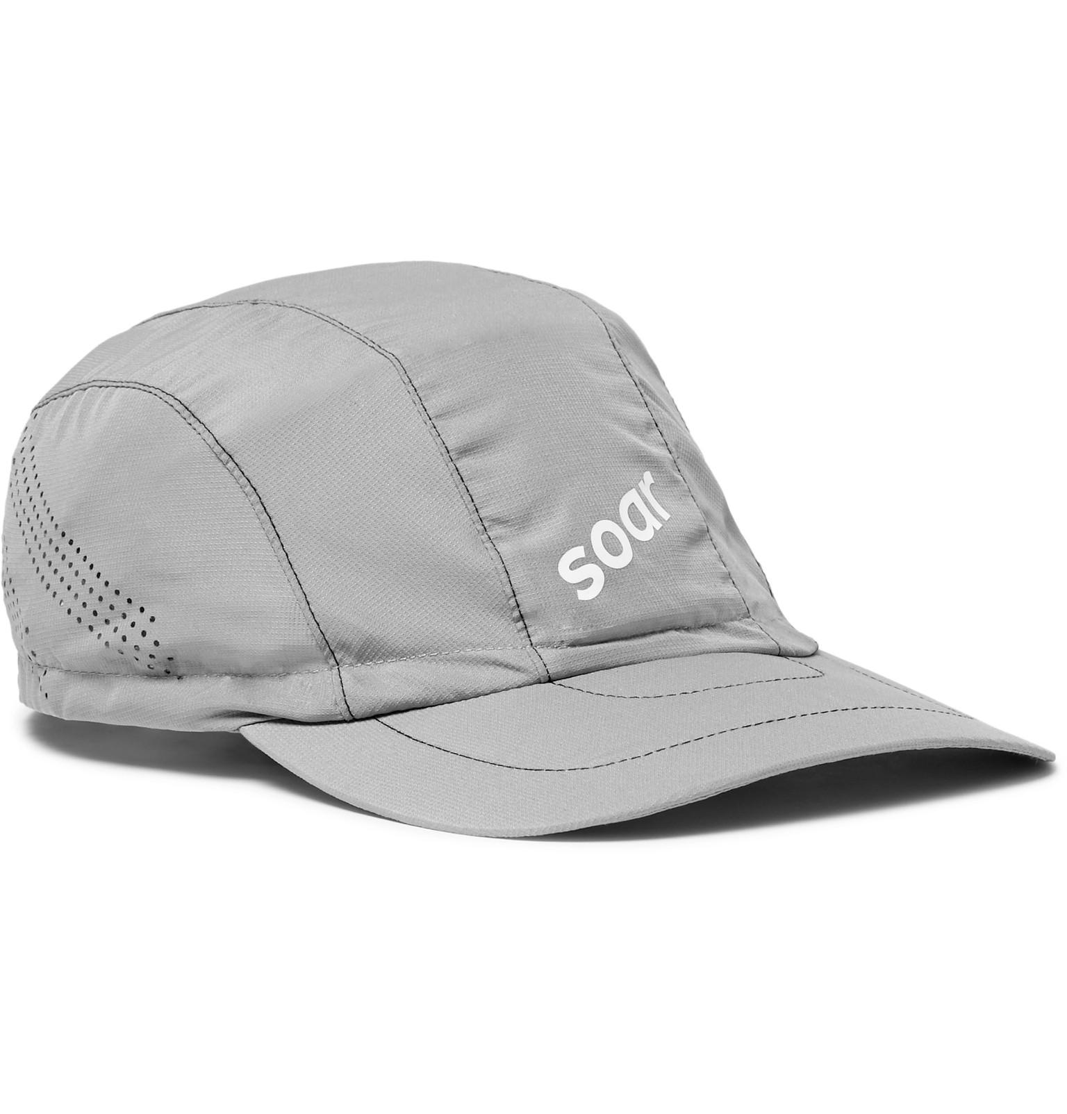 Soar Running Synthetic Shell Cap in 