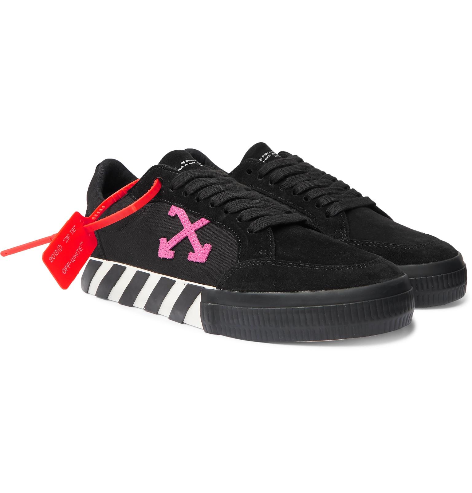 Off white vans sales black