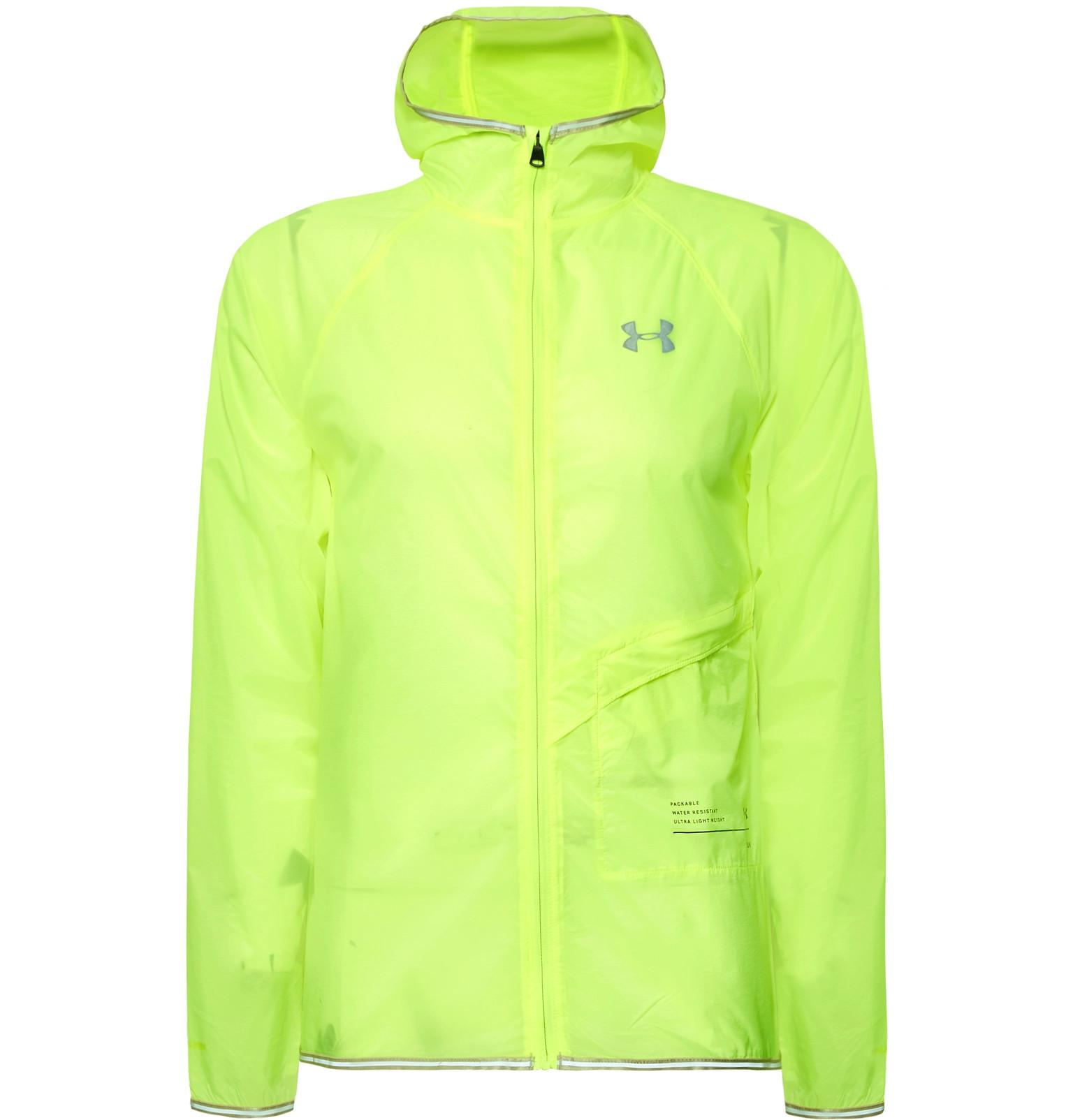 Under Armour Qualifier Packable Storm Heatgear Hooded Jacket in Bright  Yellow (Green) for Men - Lyst