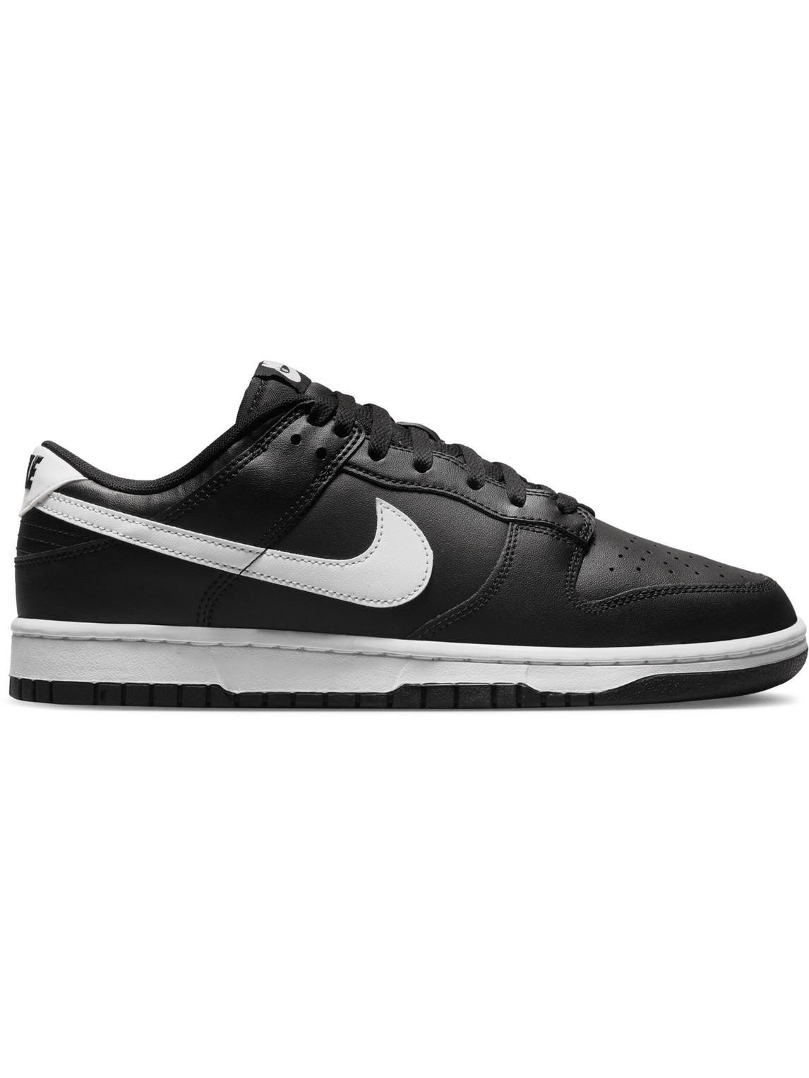 dunk low leather