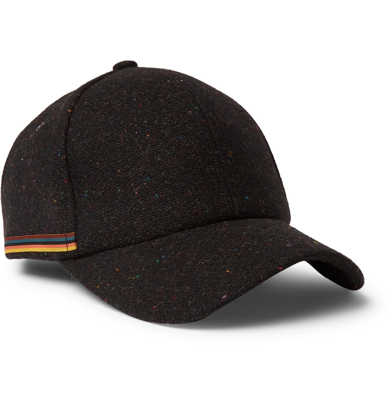 tweed baseball cap