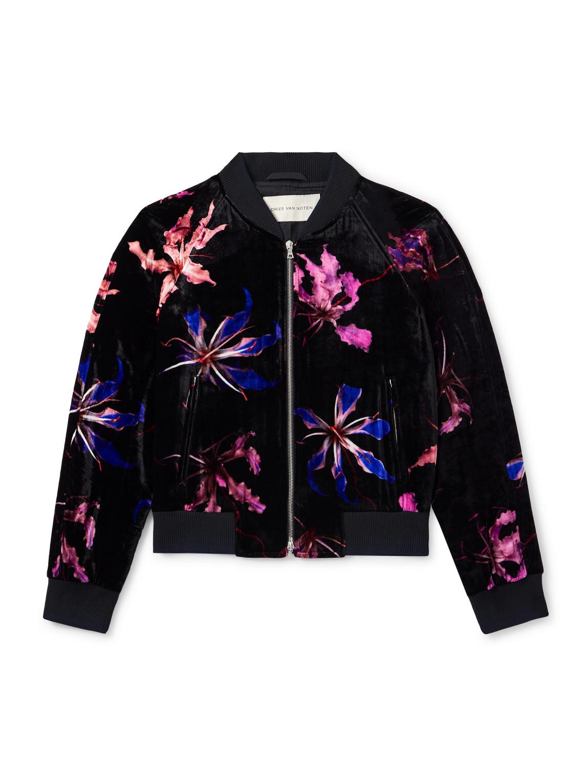 ジャケット DRIES VAN NOTEN DARK PINK CUPRO BLEND VOLY JACKET 262583070?w=1024