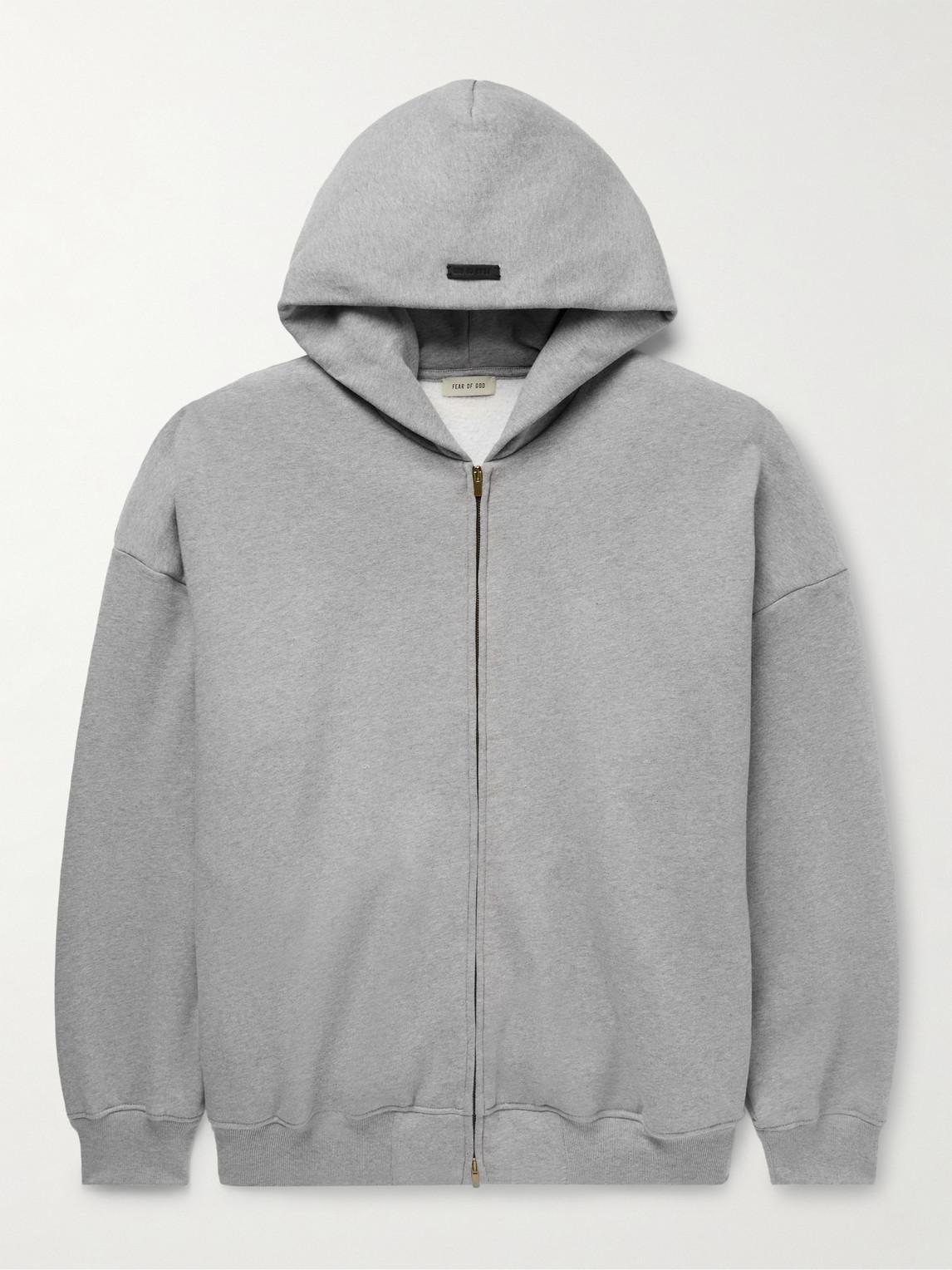 Fear of god zip up hoodie on sale