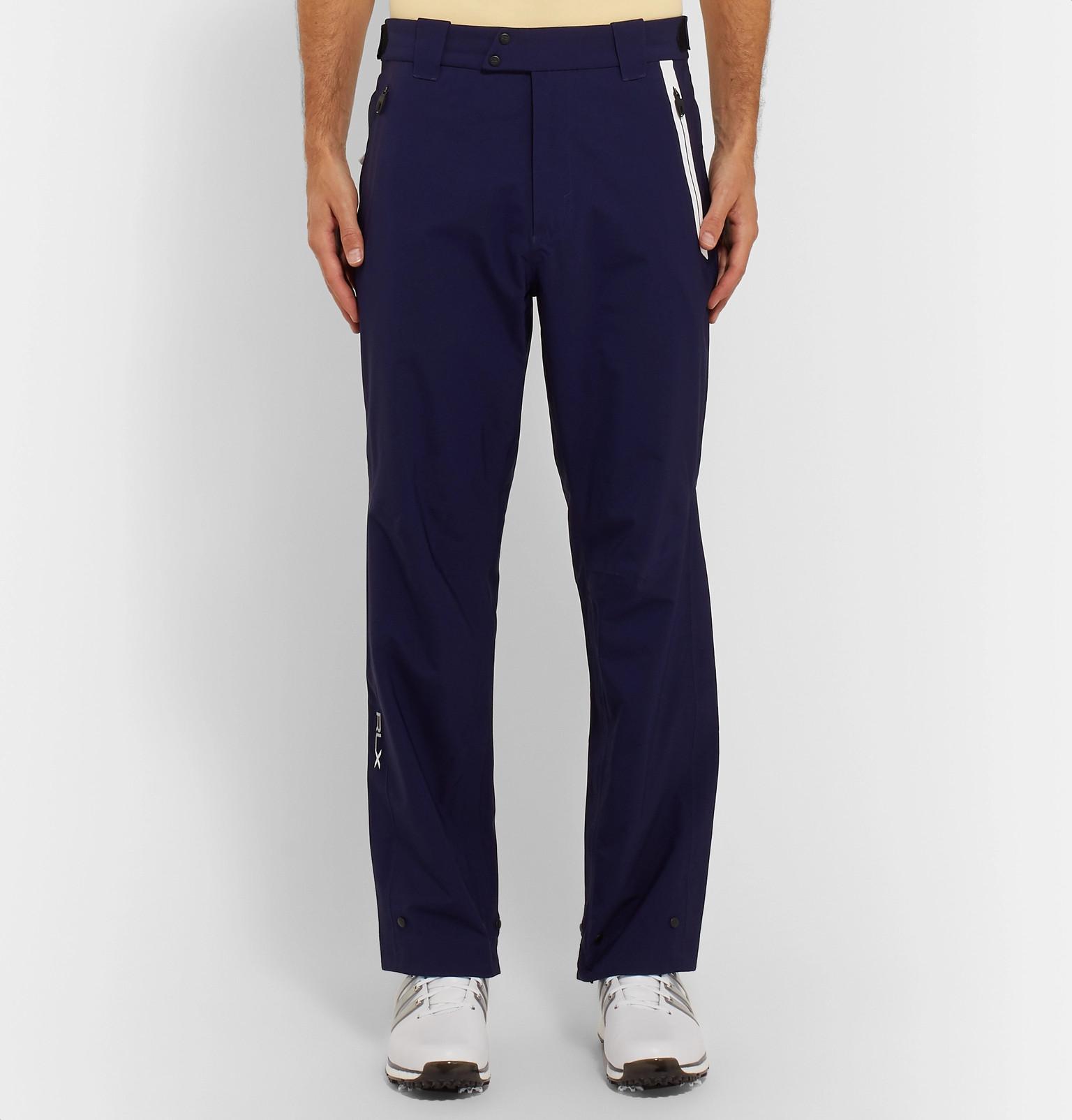 rlx golf waterproof trousers