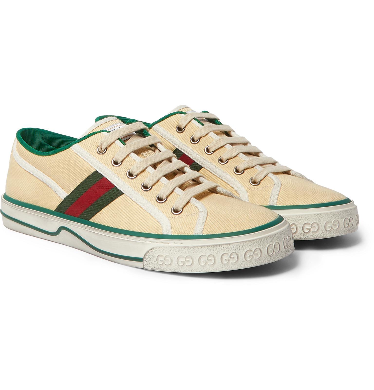 gucci distressed sneakers