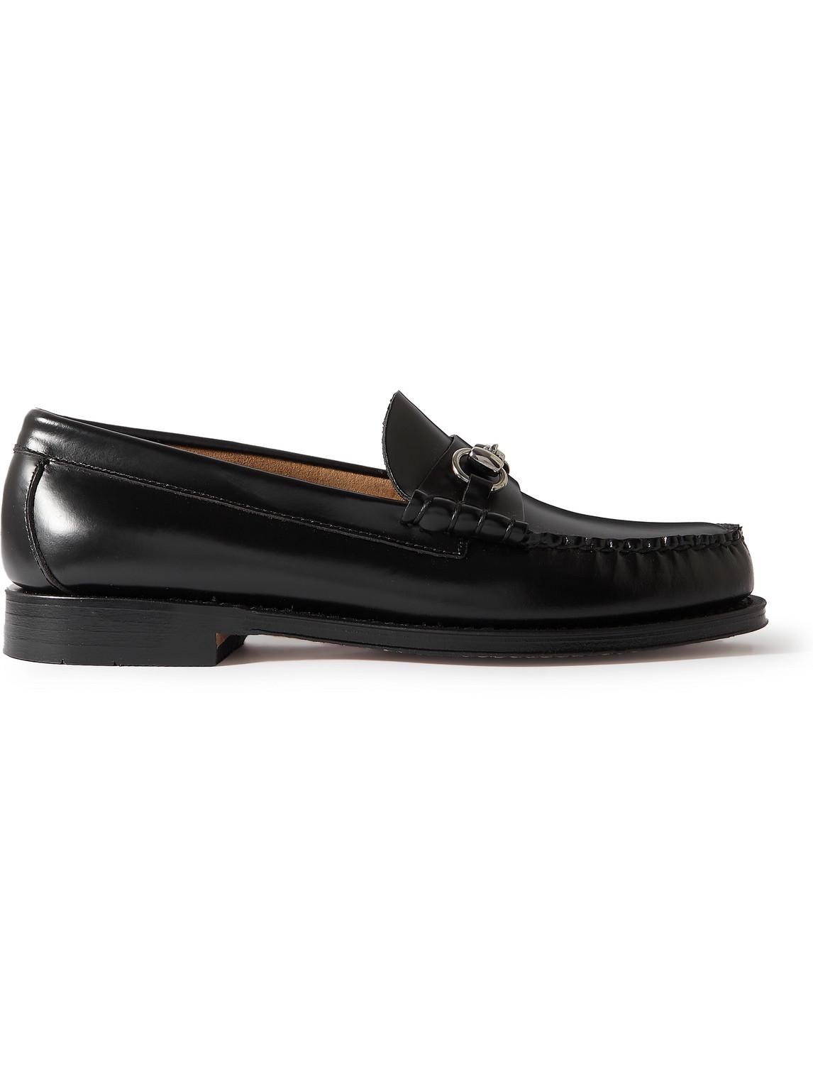 G.H. Bass & Co. Weejuns Heritage Lincoln Horsebit Leather Penny Loafers ...