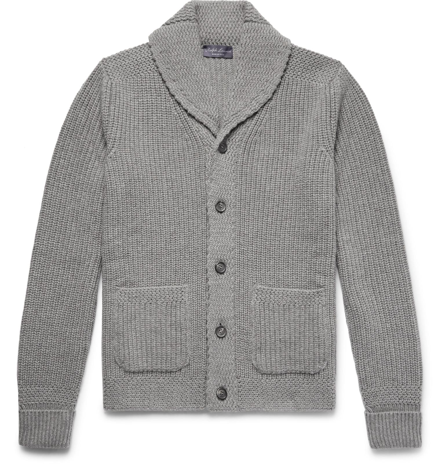 ralph lauren shawl collar