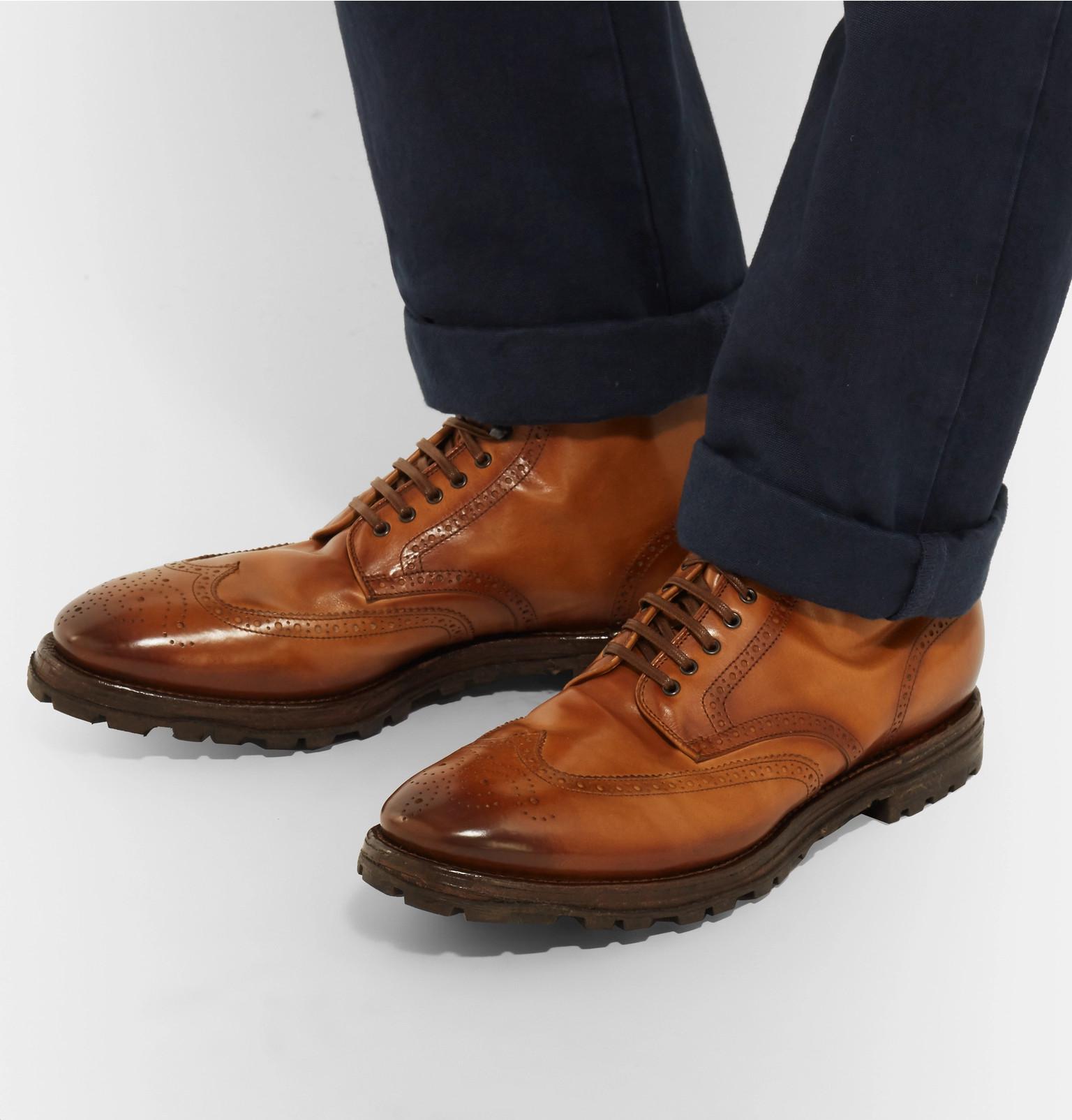 vintage foundry it's their theodore leather wingtip boot