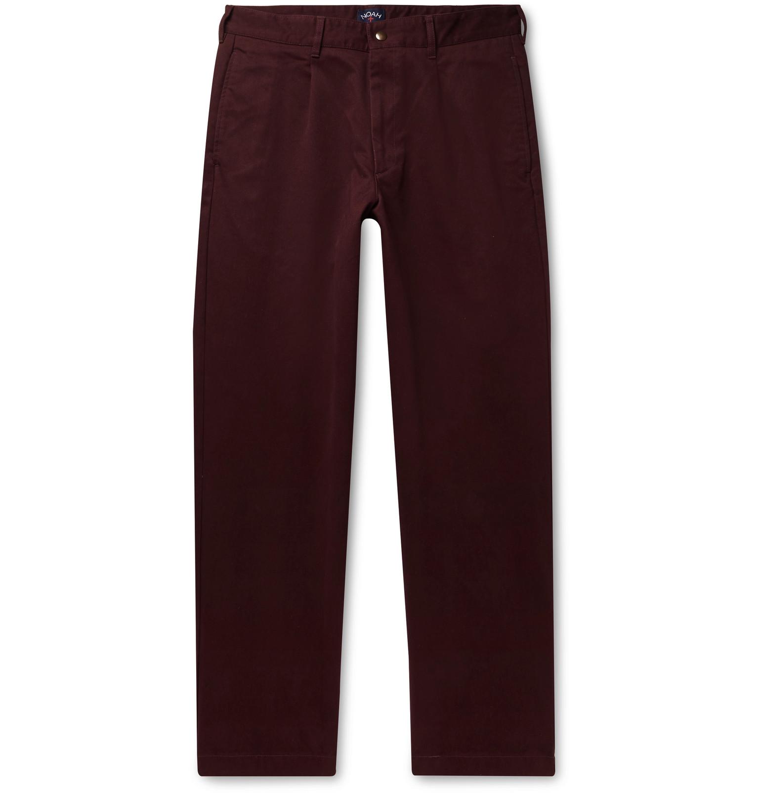 brushed cotton chinos