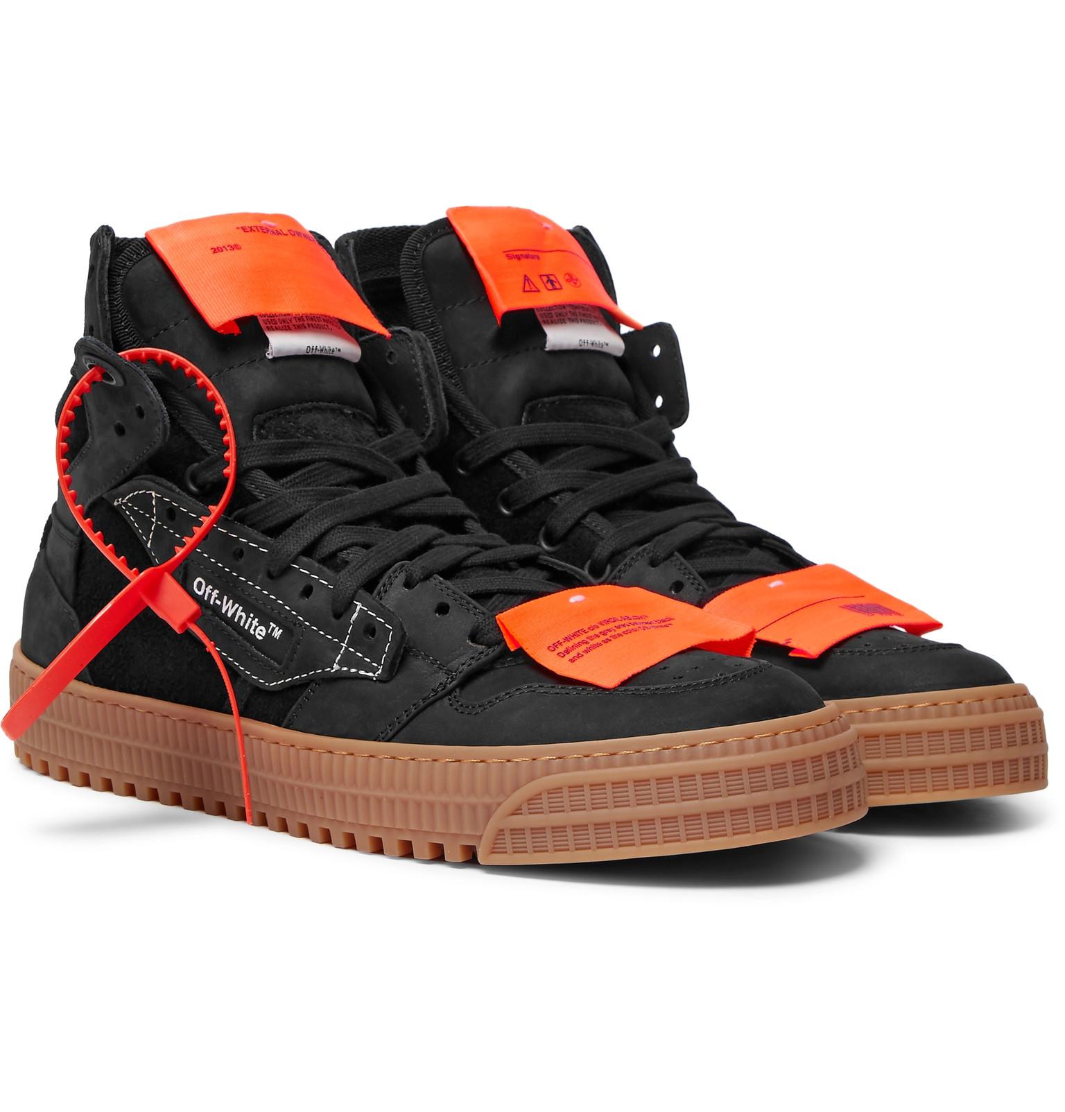 off white suede sneakers