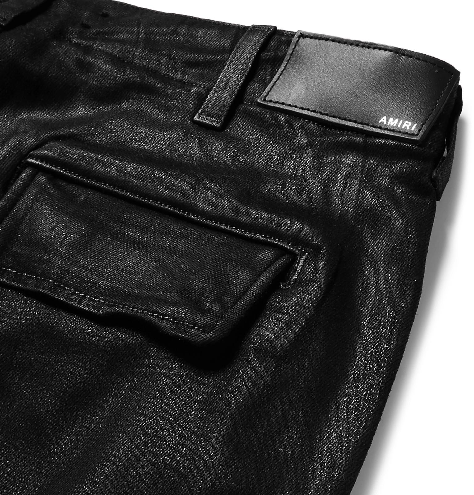 waxed cargo pants