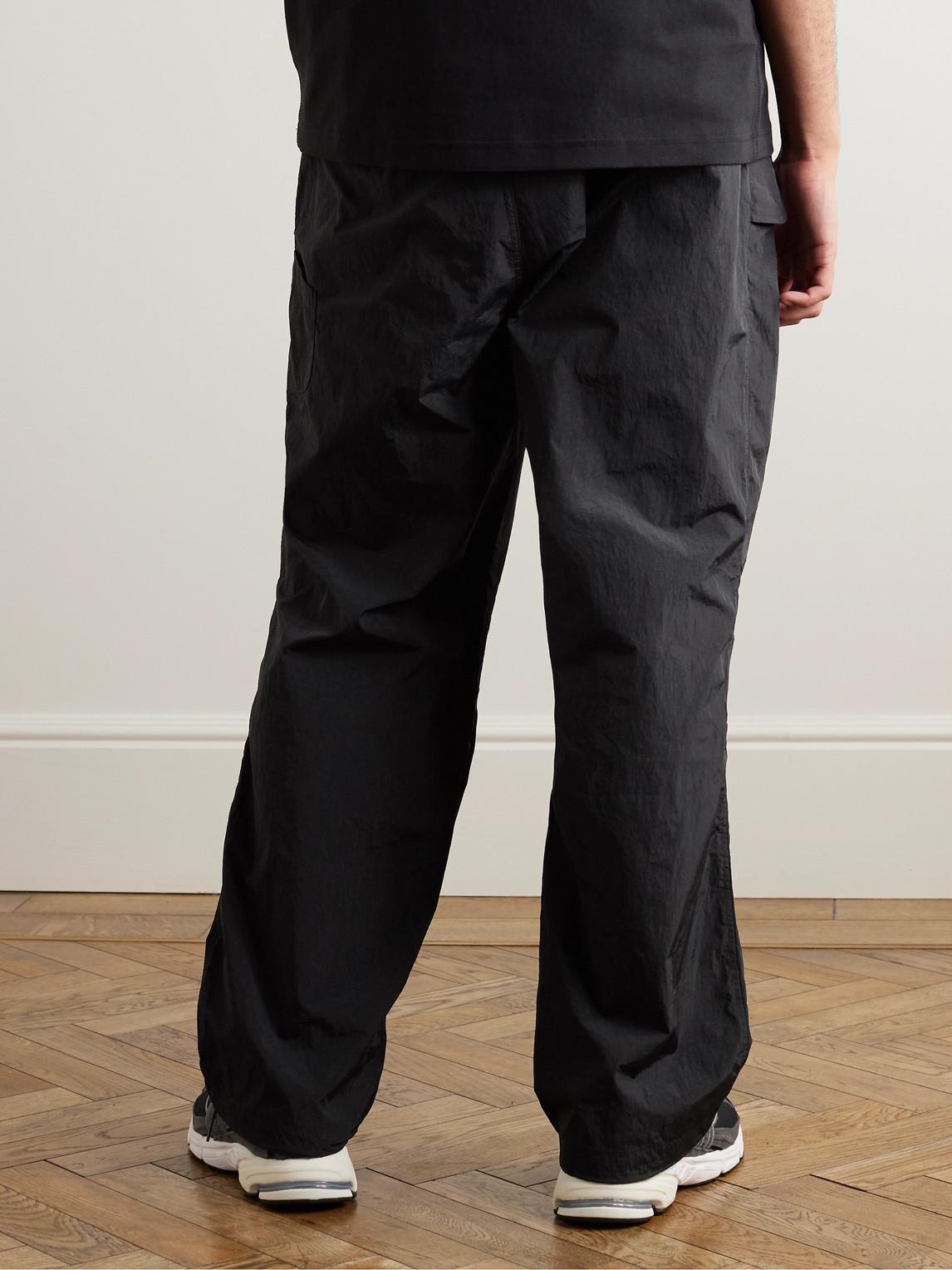 Nylon cargo trousers 2025