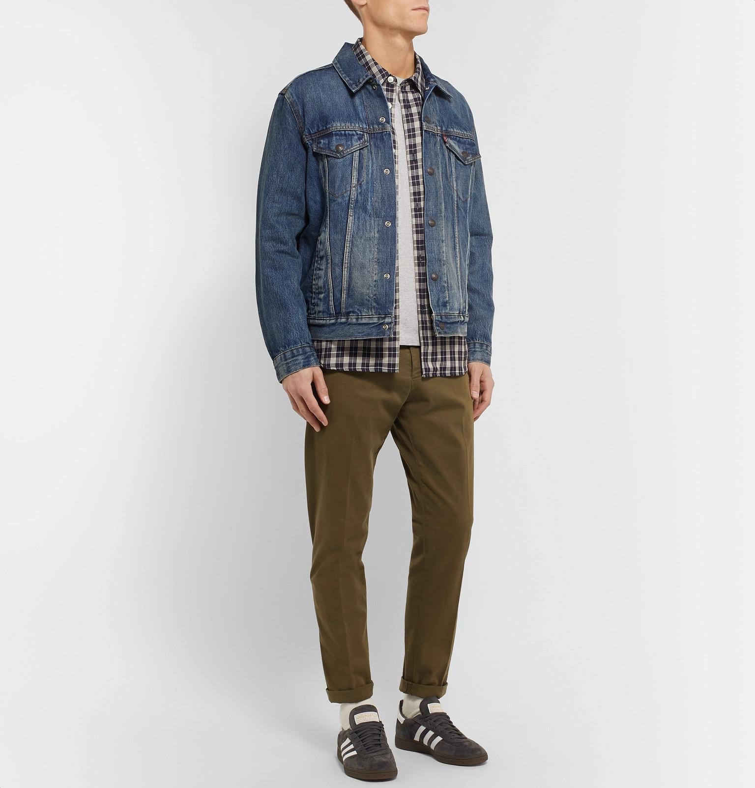 flannel lined levis