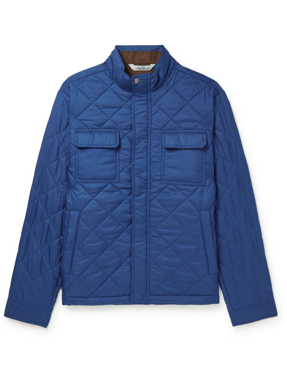 Peter Millar Norfolk Quilted Shell Jacket in Blue for Men | Lyst