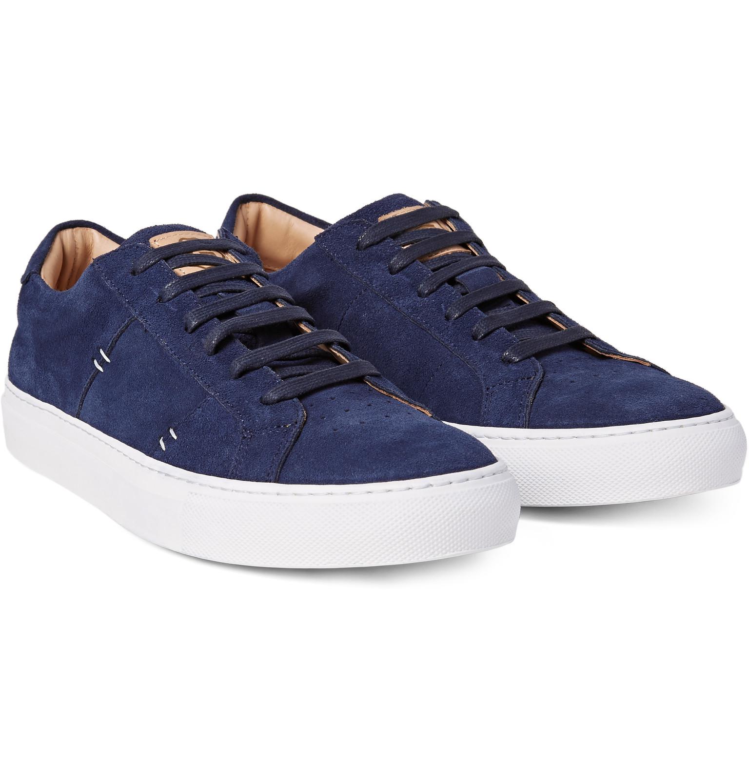 GREATS The Royale Suede Sneakers in Blue for Men | Lyst