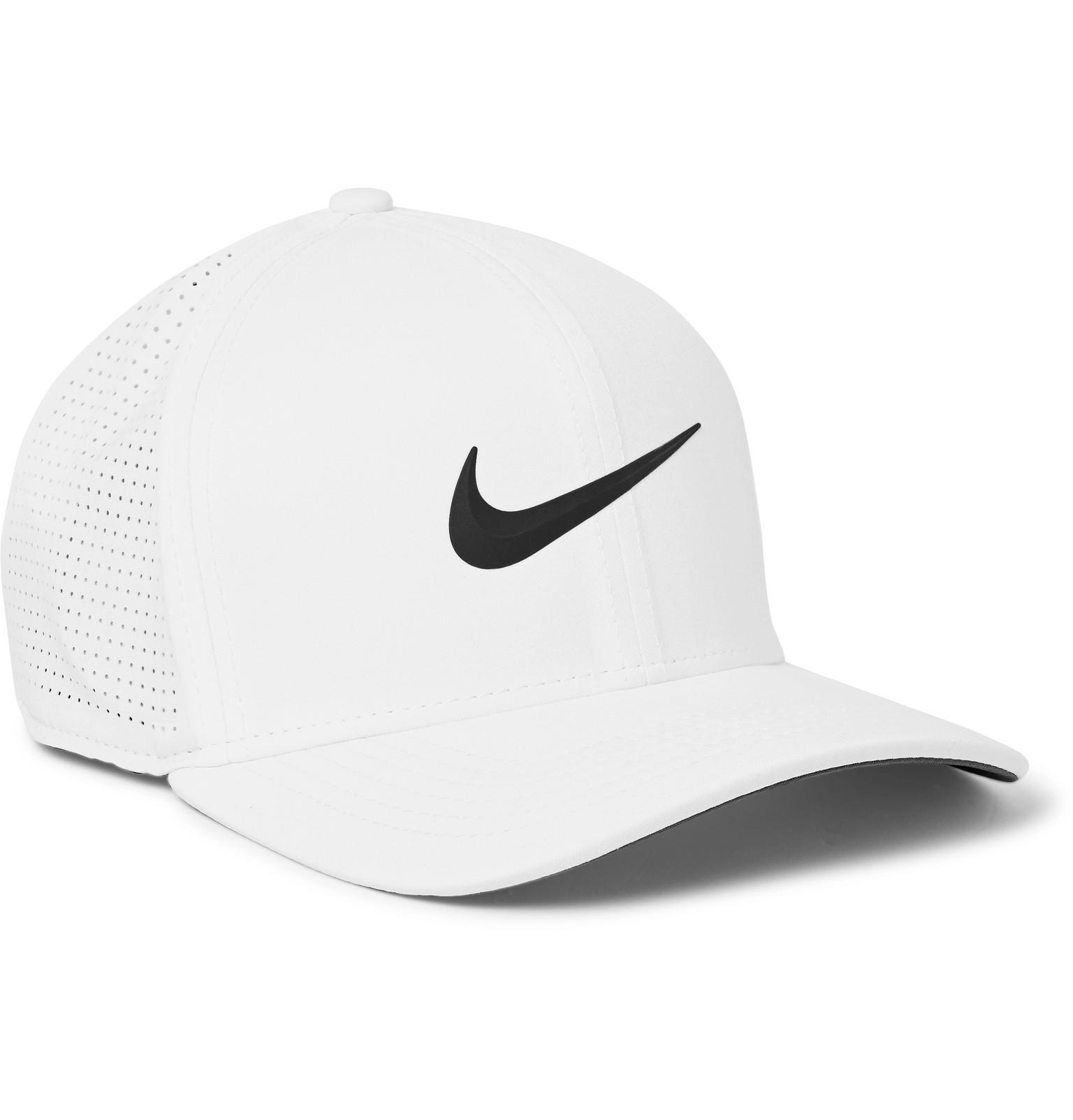 Nike Synthetic Aerobill Classic 99 Perforated Dri-fit Golf Cap in White for  Men - Lyst