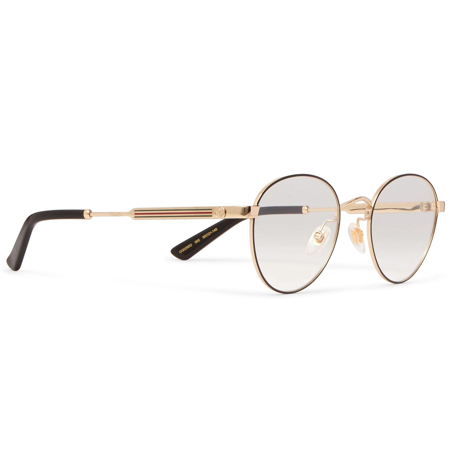 gucci glasses frames round