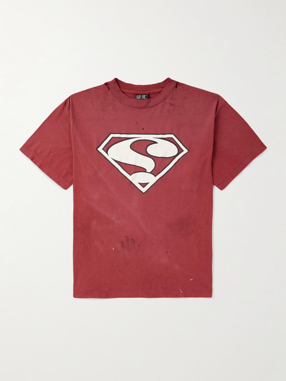 Saint Mxxxxxx♡ SS TEE / ? / BURGUNDY SAINT Mxxxxxx 【セント マイケル】 SS TEE / ? / BURGUNDY (SM