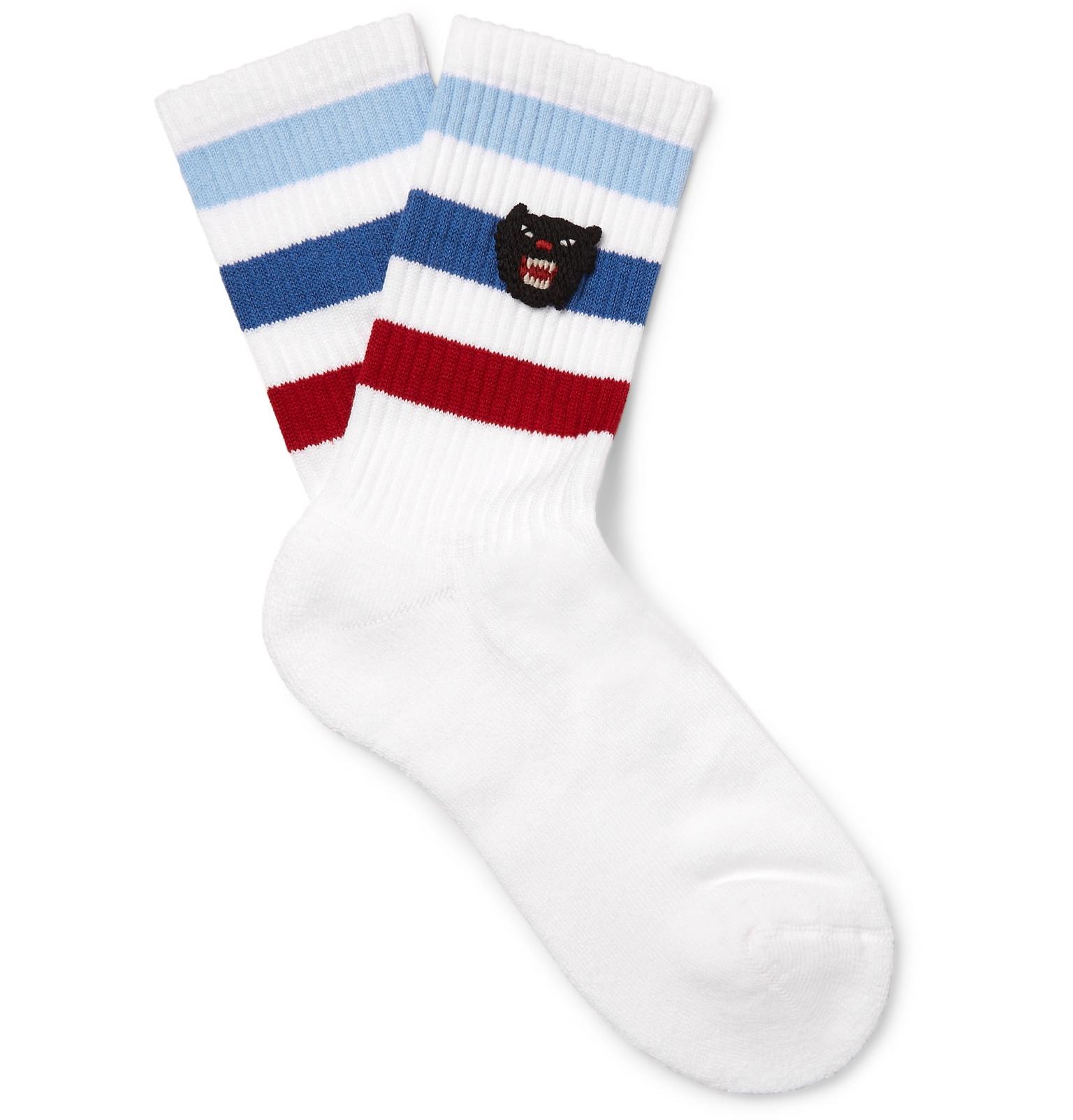 gucci panther socks