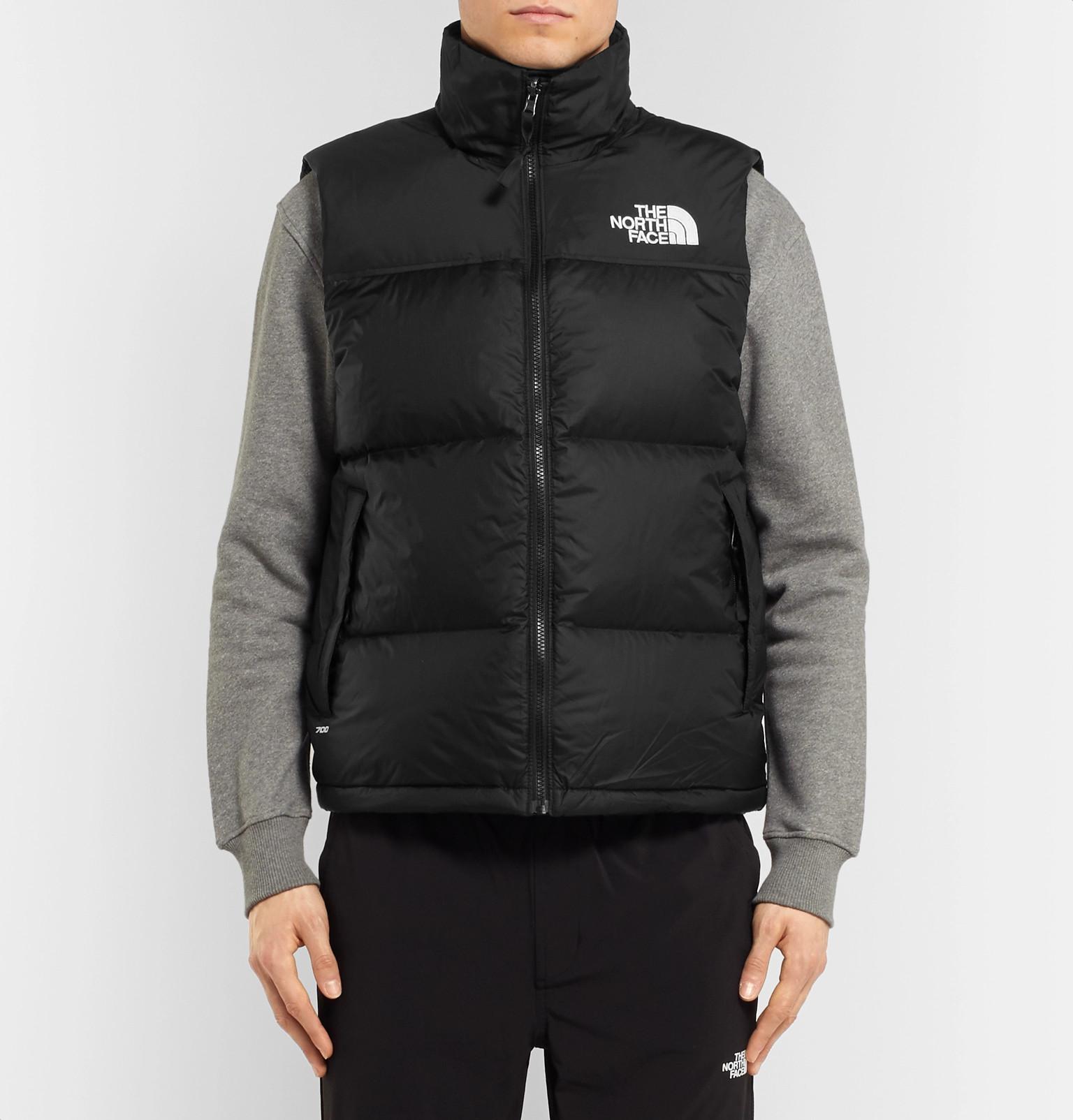 The North Face 1996 Retro Nuptse Slim-fit Quilted Shell Down Gilet in ...