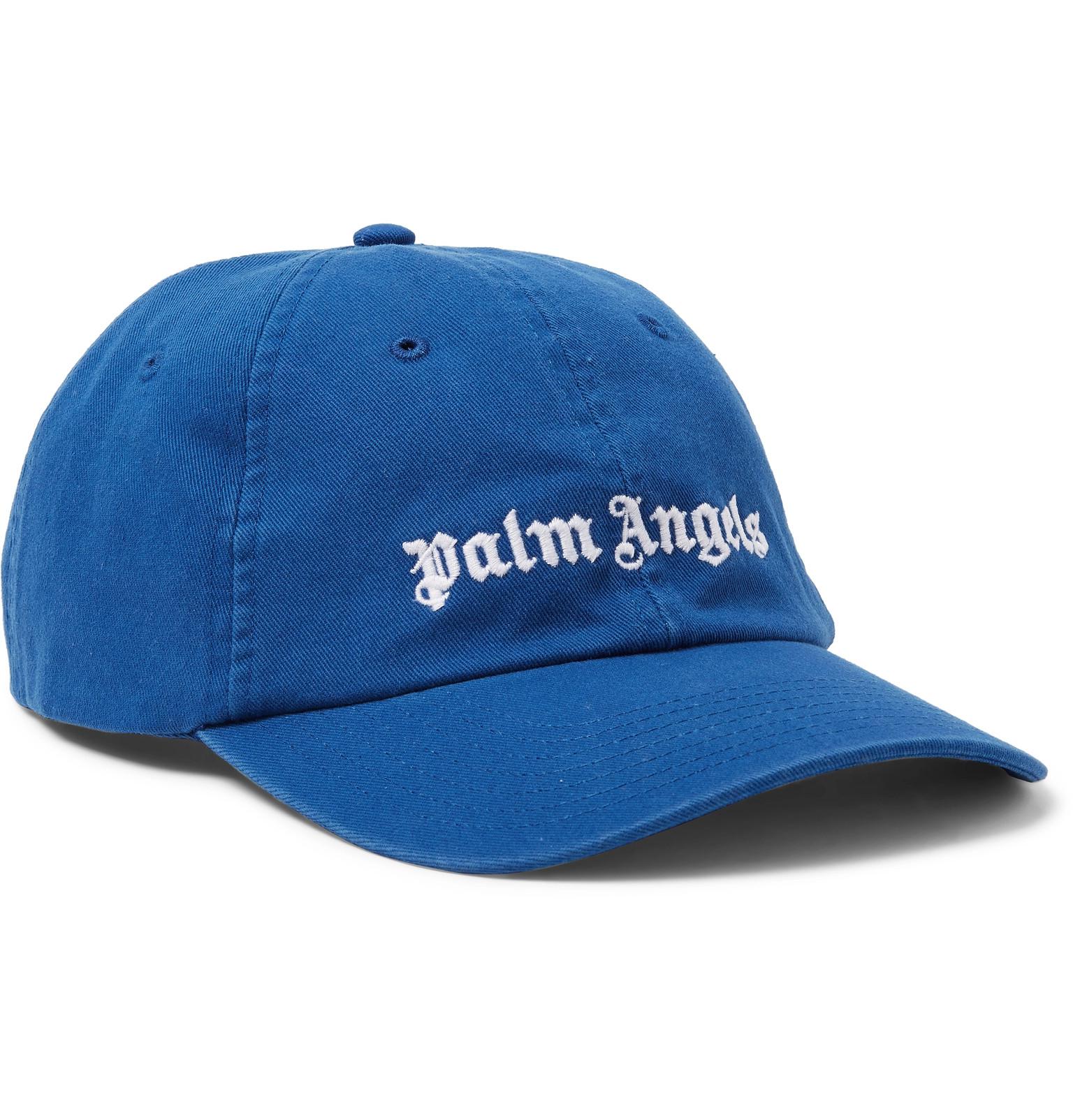 Palm Angels Logo-embroidered Cotton 
