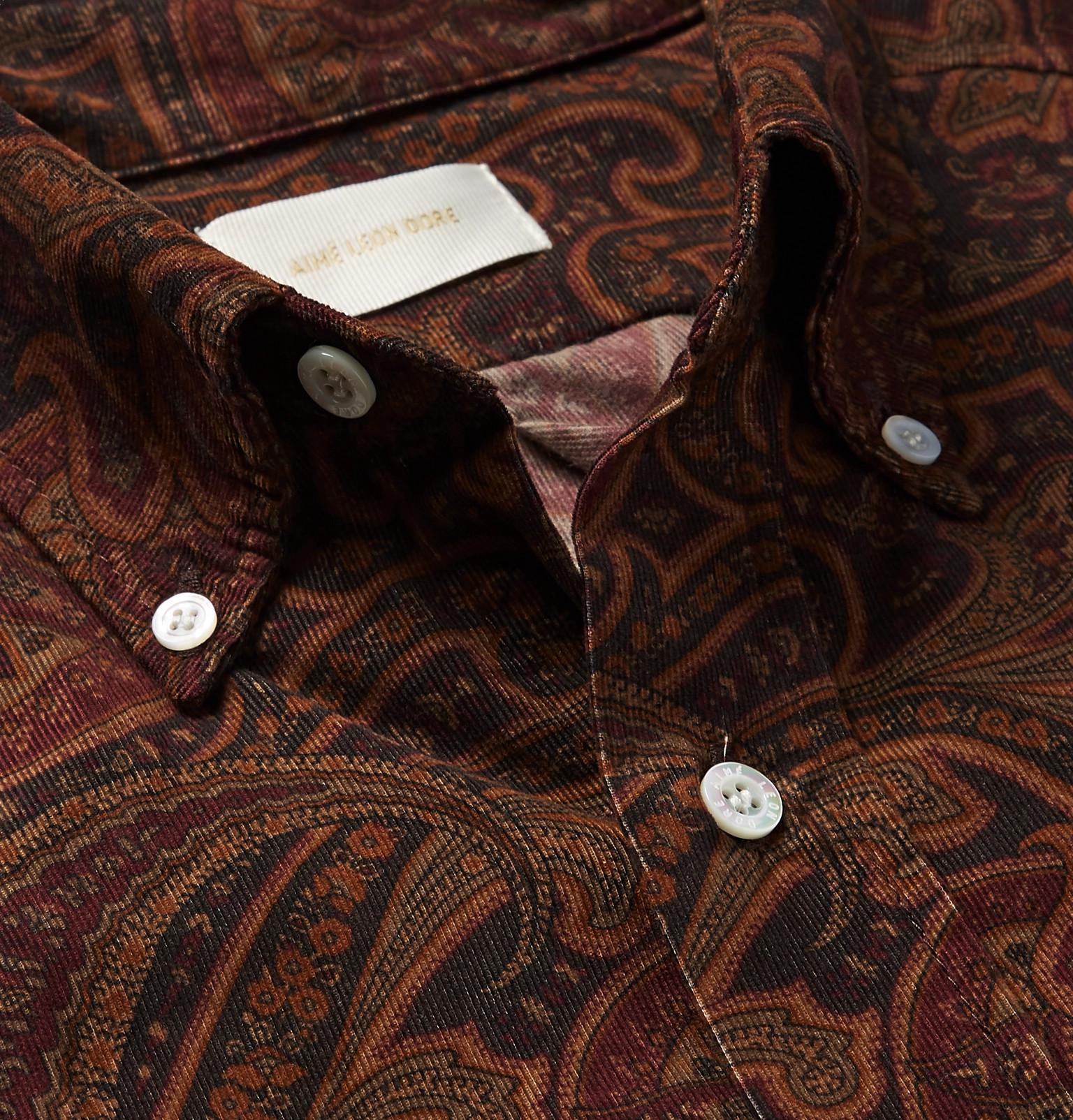 aime leon dore button down