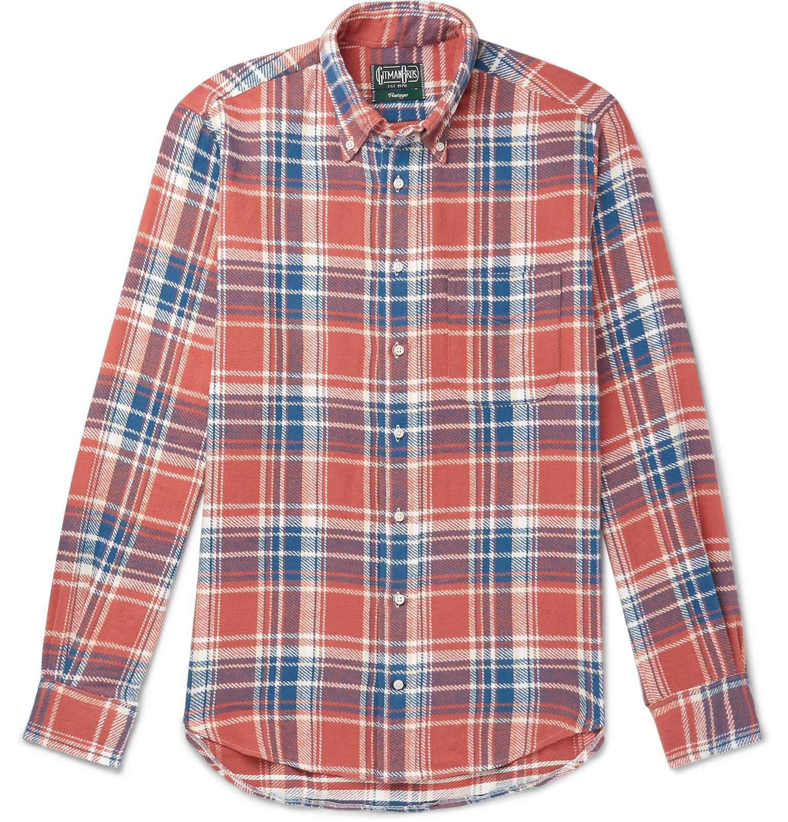 checker red button down shirts men checker red button down shirts men