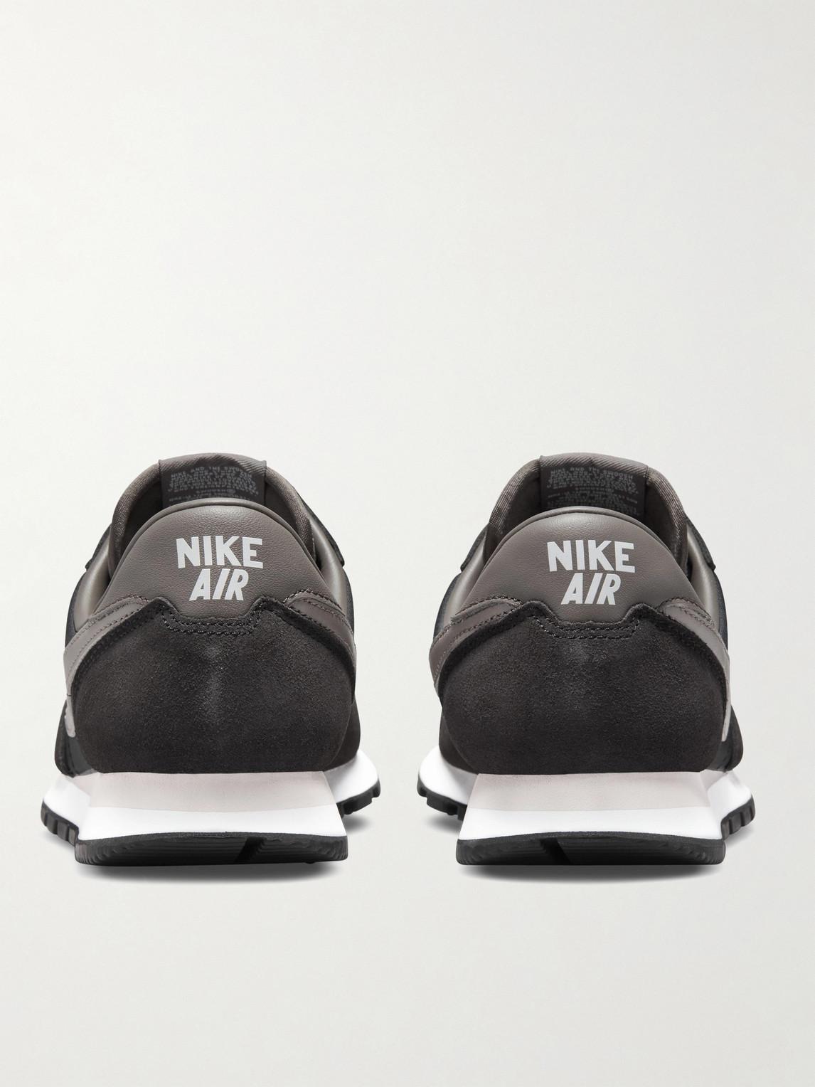 Nike Air Pegasus 83 Leather-trimmed Suede And Shell Sneakers in Grey for  Men | Lyst UK