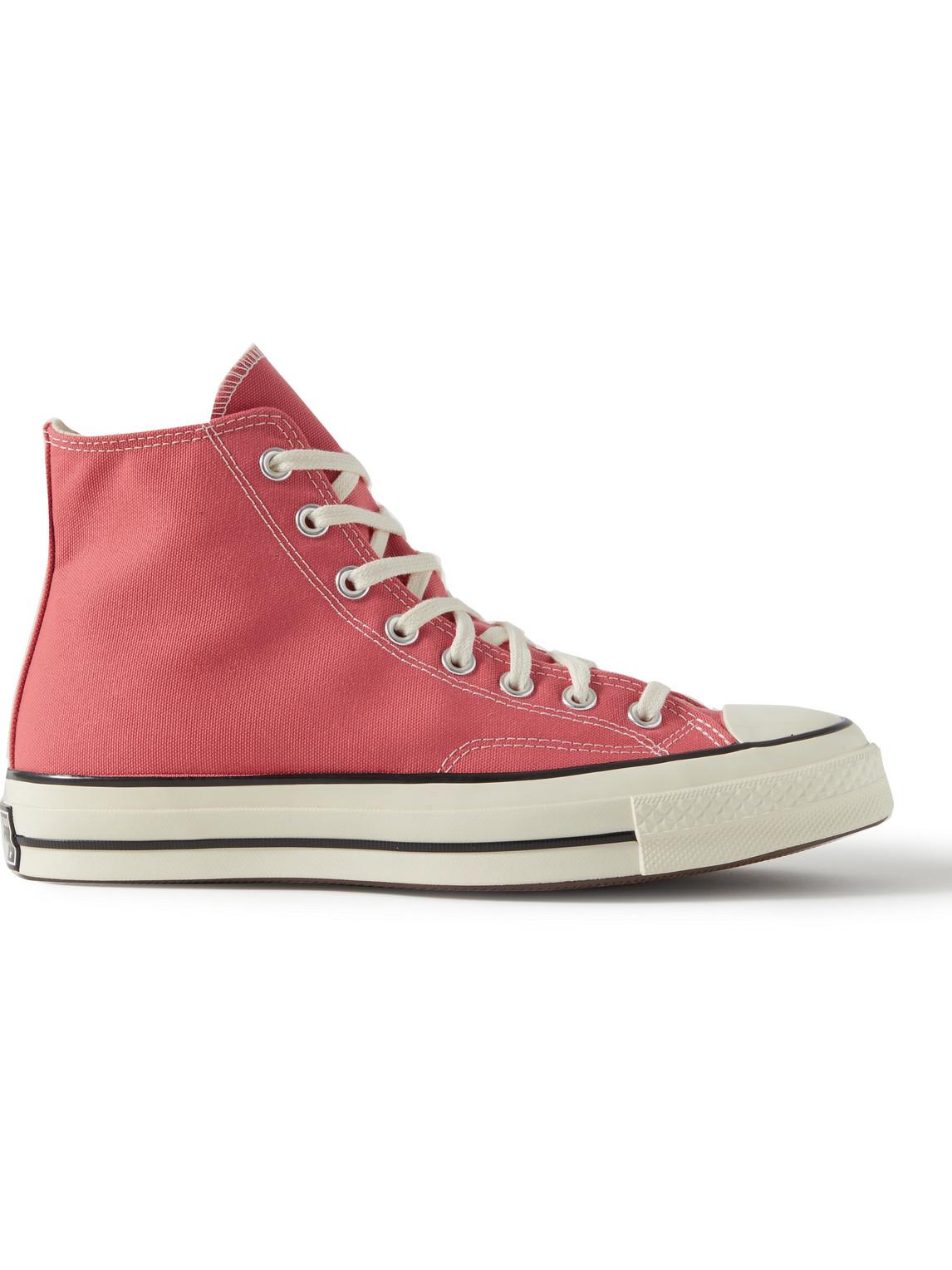 Converse Chuck 70 Recycled Canvas High-top Sneakers in Pink for Men - Lyst