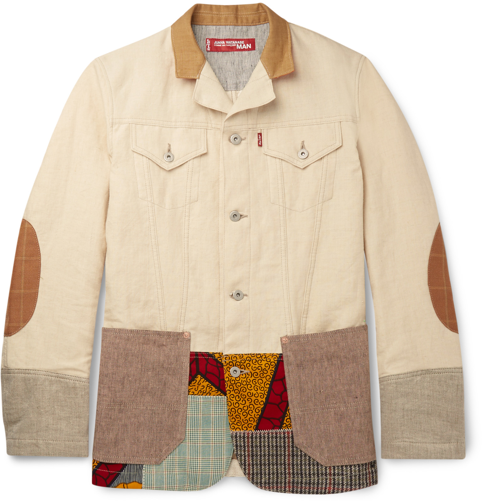 levi's patchwork jacket