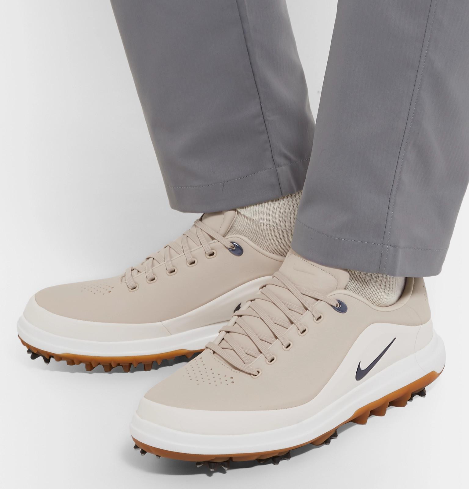 Nike Air Zoom Precision Leather Golf Shoes in White for Men - Lyst