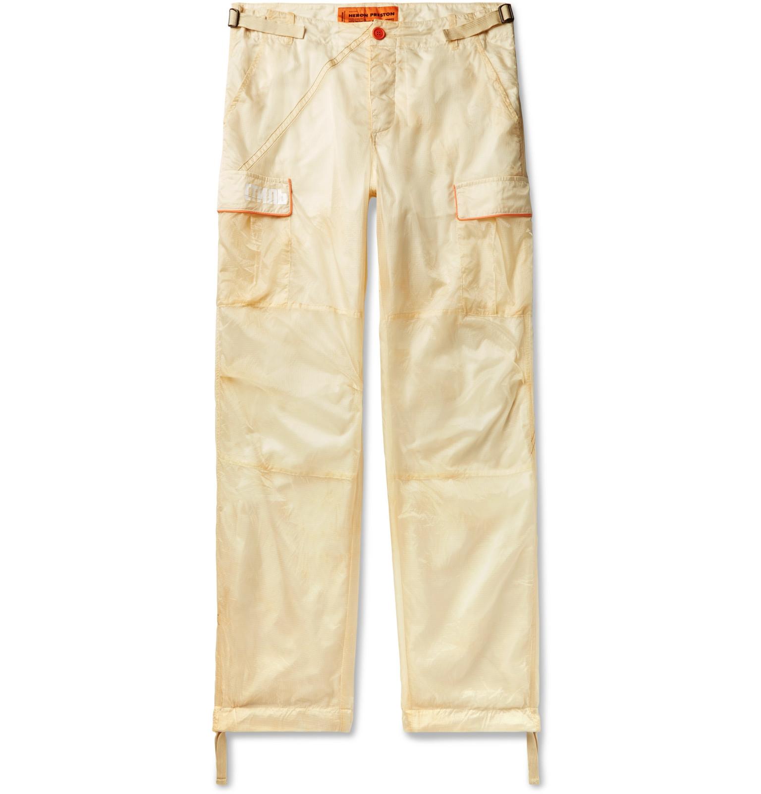 heron preston cargo pants