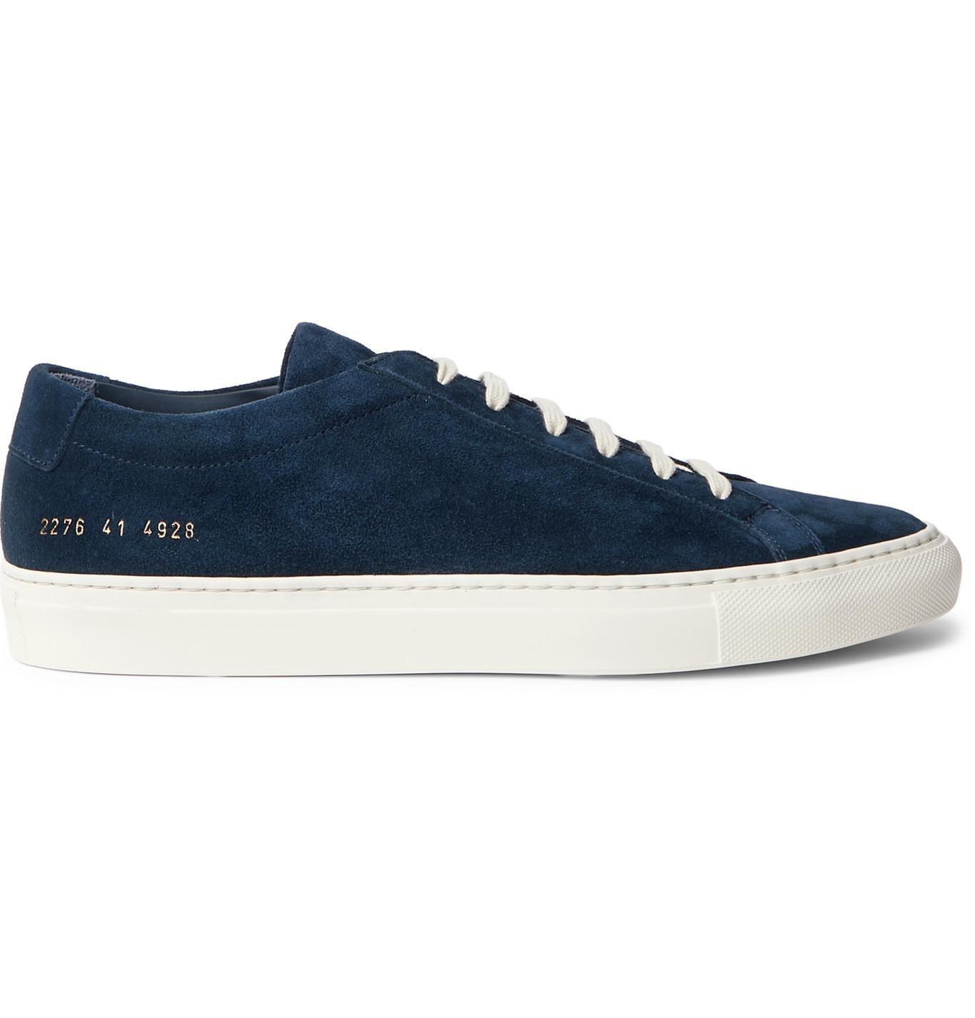 common projects navy suede
