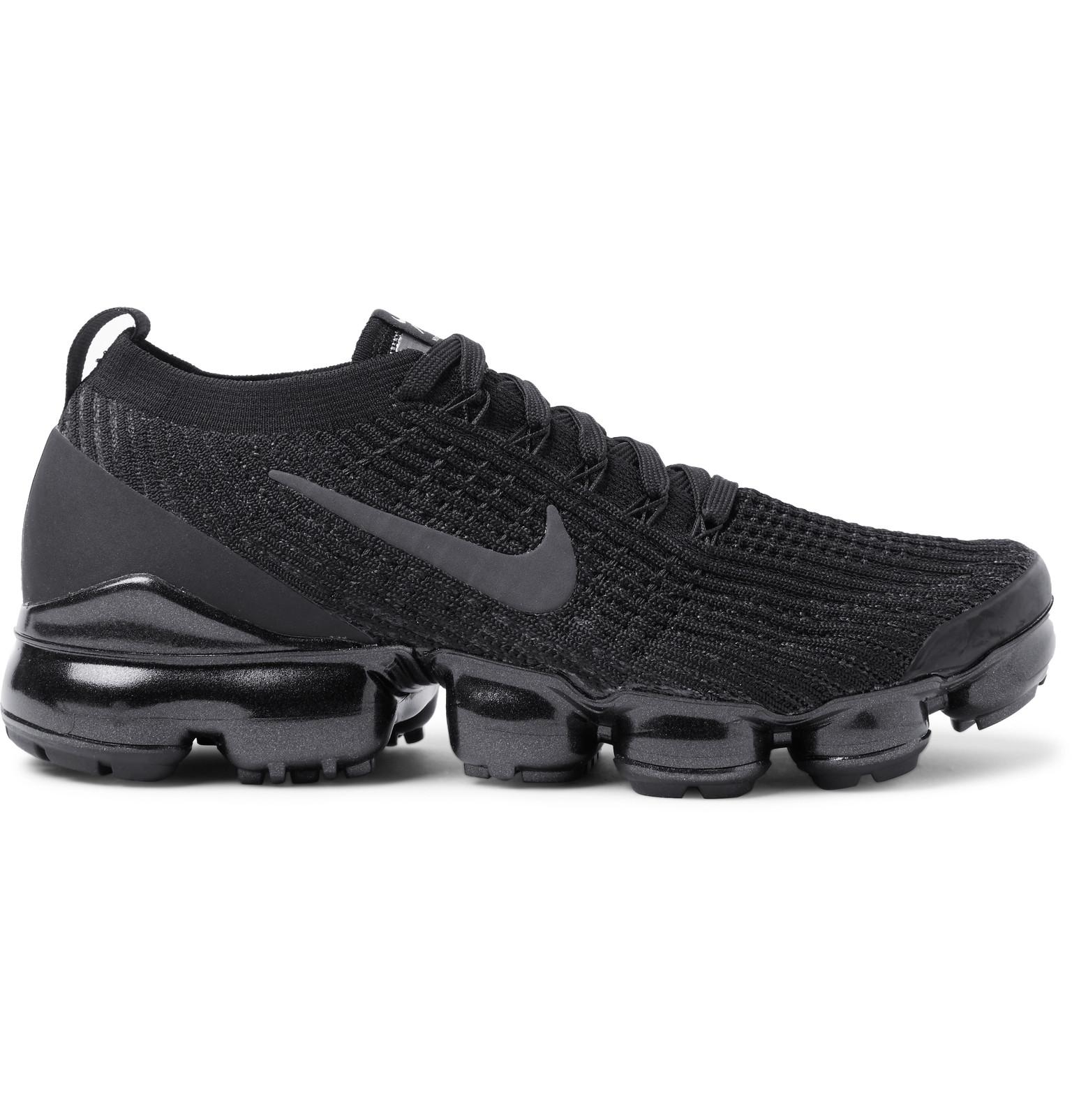 mens black flyknit vapormax