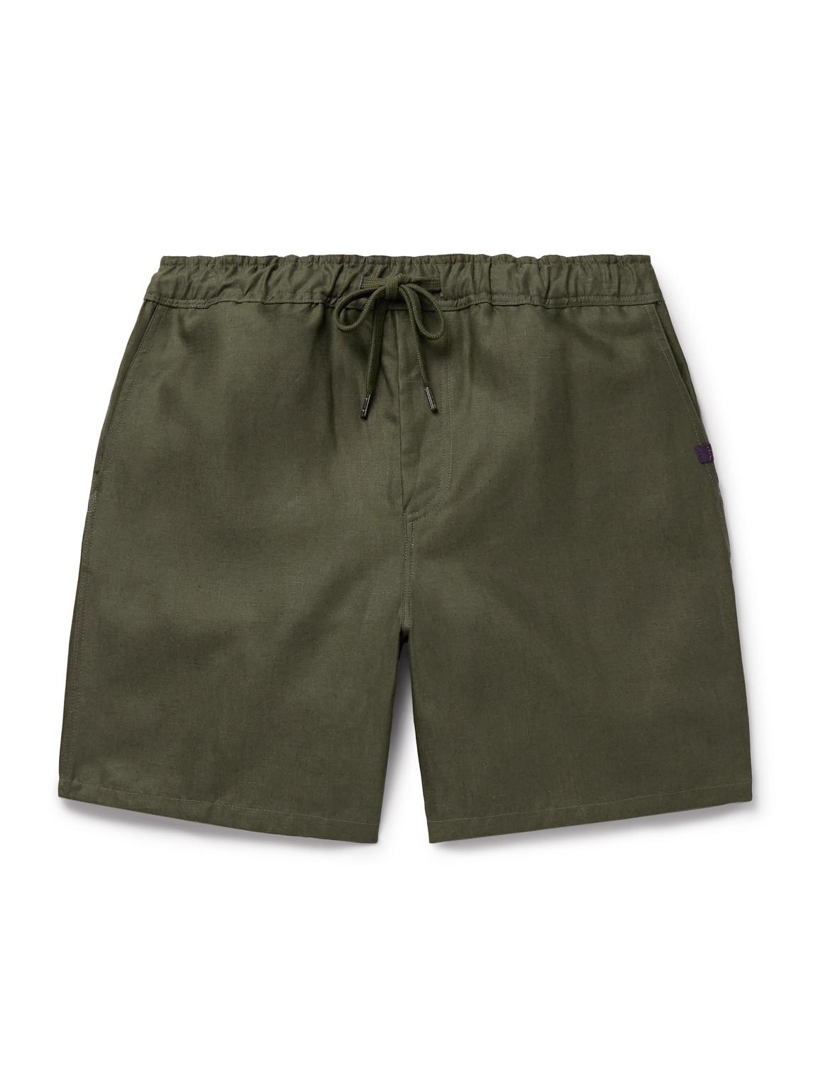 Cocoro1piu1uguale3×DEREK ROSE SHORTS Men's Luxury Cotton and Linen Casual Shorts: Leisure Time Staples