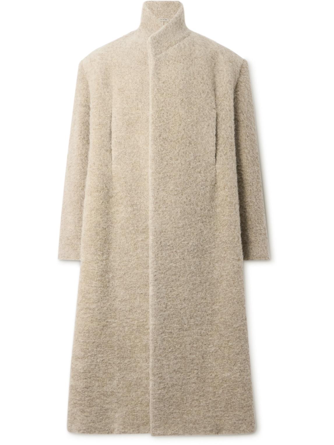 Fear Of God belted virgin wool-blend coat - Neutrals