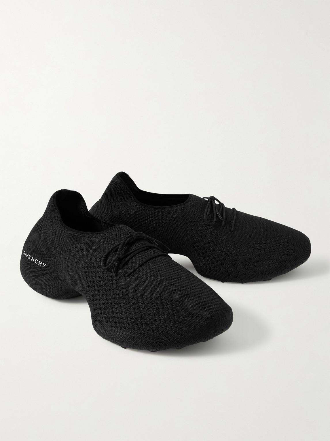 Givenchy Tk 360 Logo print Stretch knit Sneakers in Black for Men Lyst Canada