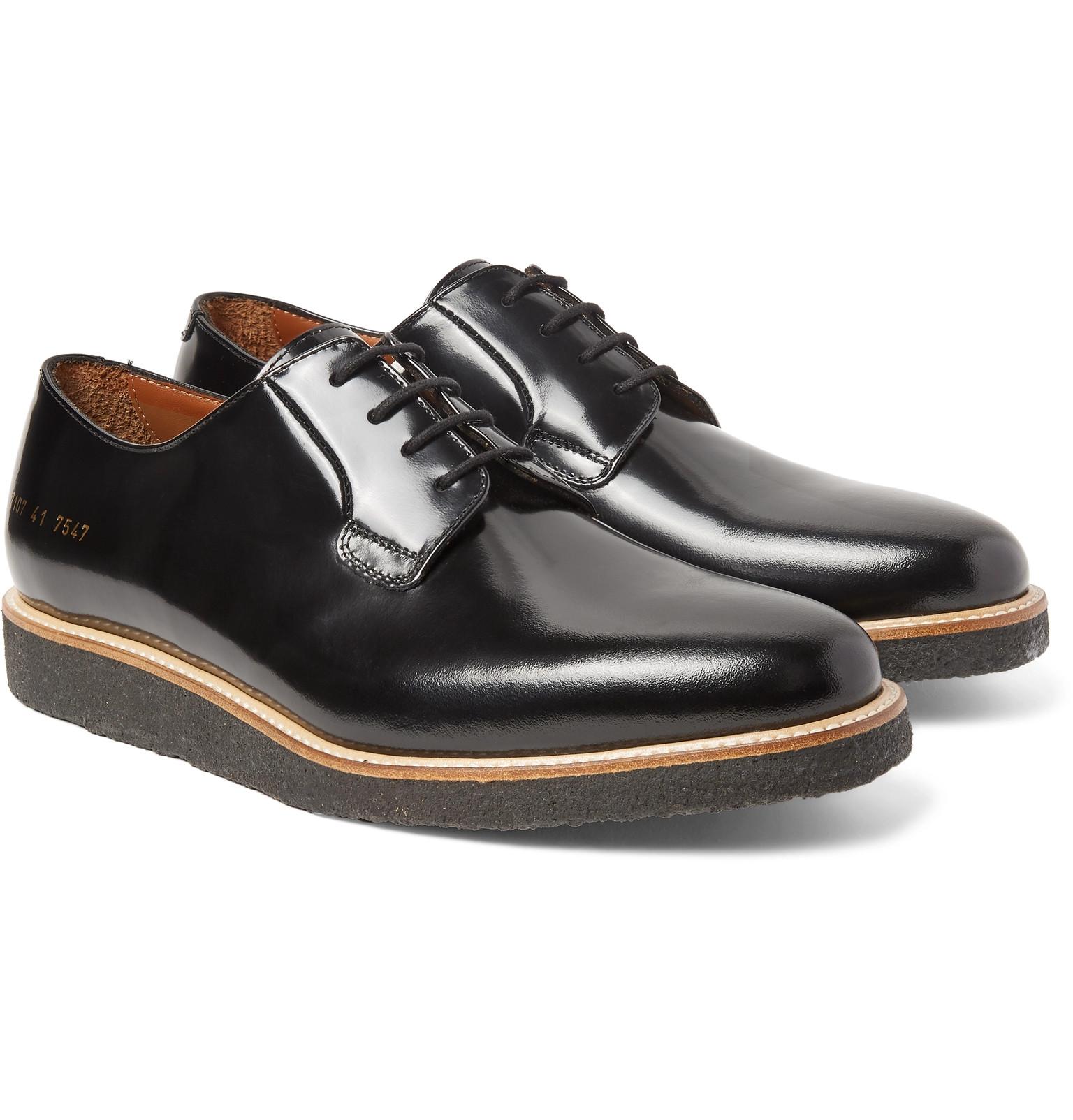 common projects leather derby