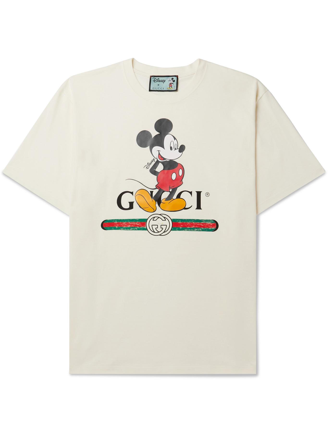 Gucci Disney X Oversize T-shirt in White for Men | Lyst