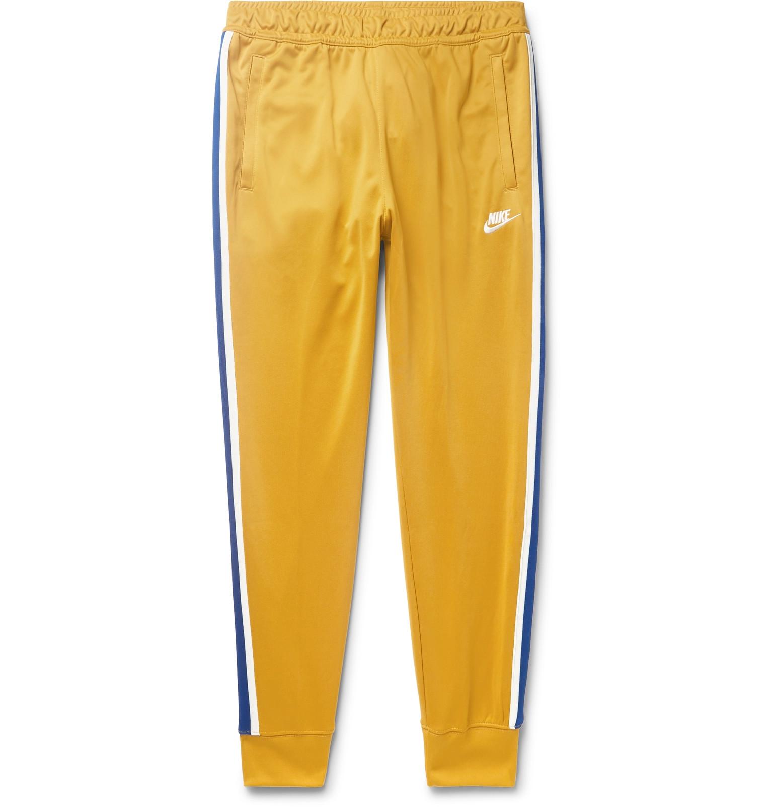 nike pants yellow nike pants yellow