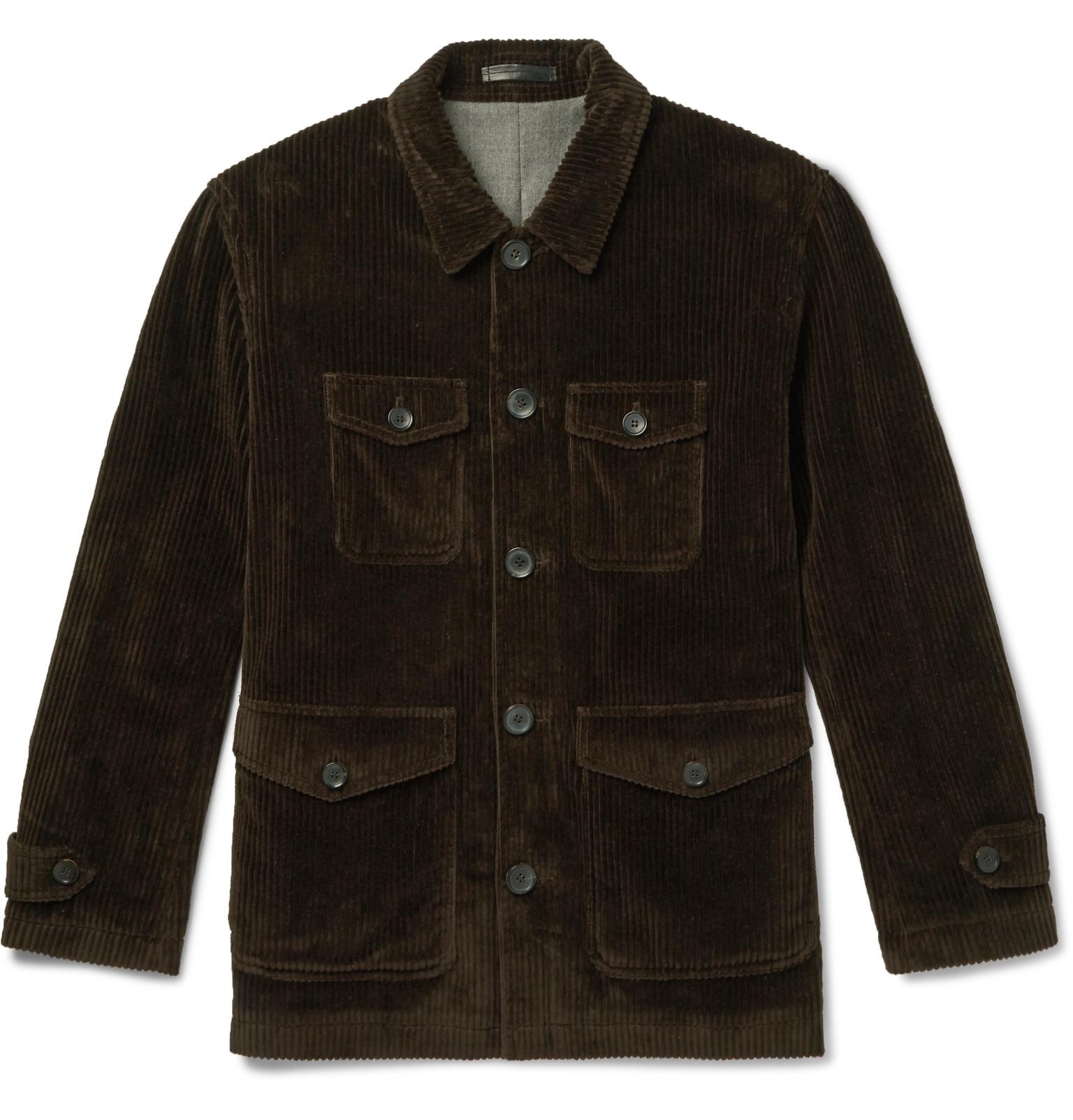 corduroy field jacket