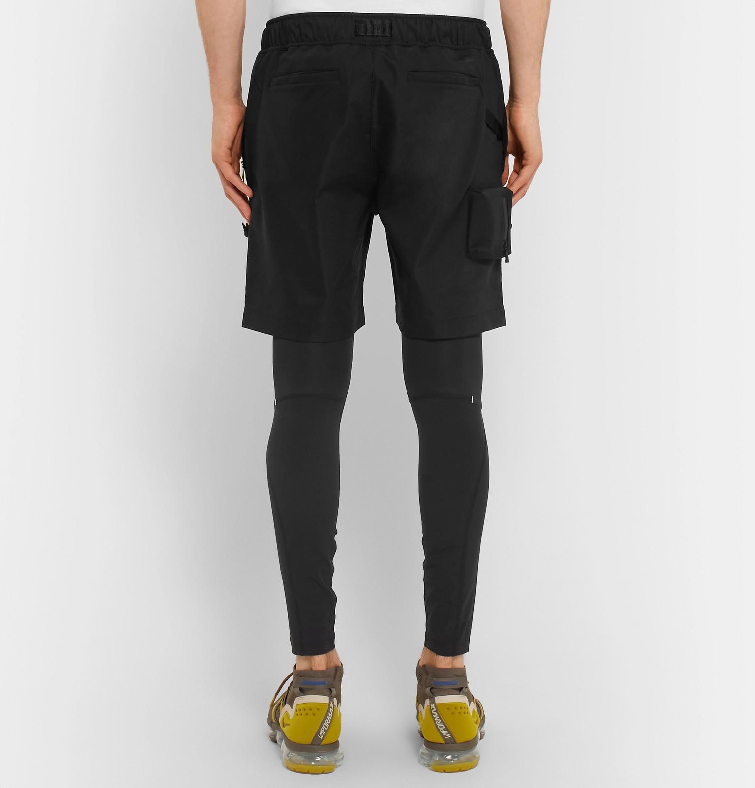 Nike Matthew Williams Lab Jersey Tights, Shorts And Terry Towel Set in  Black for Men | Lyst
