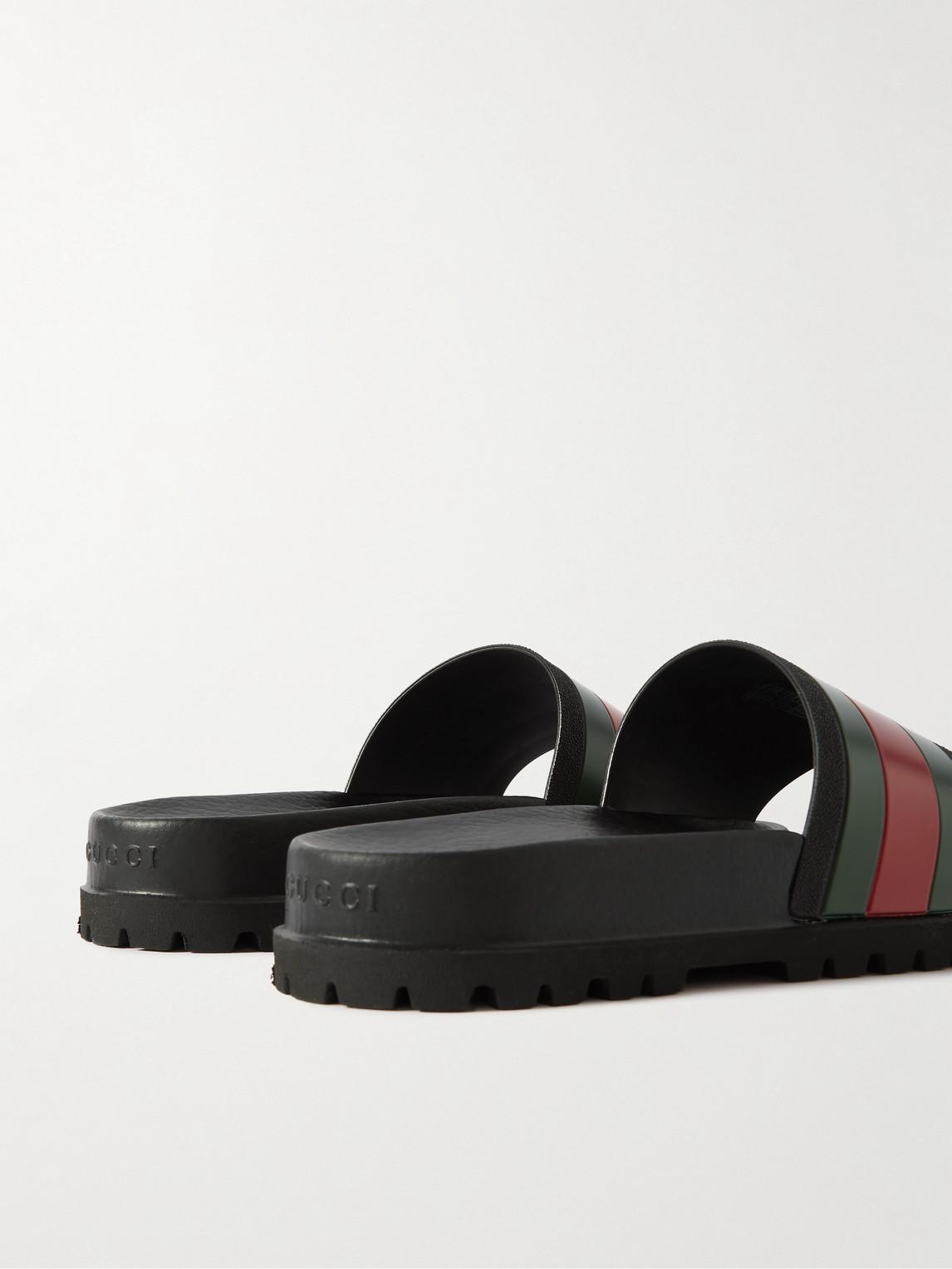 Gucci pursuit slides white hot sale
