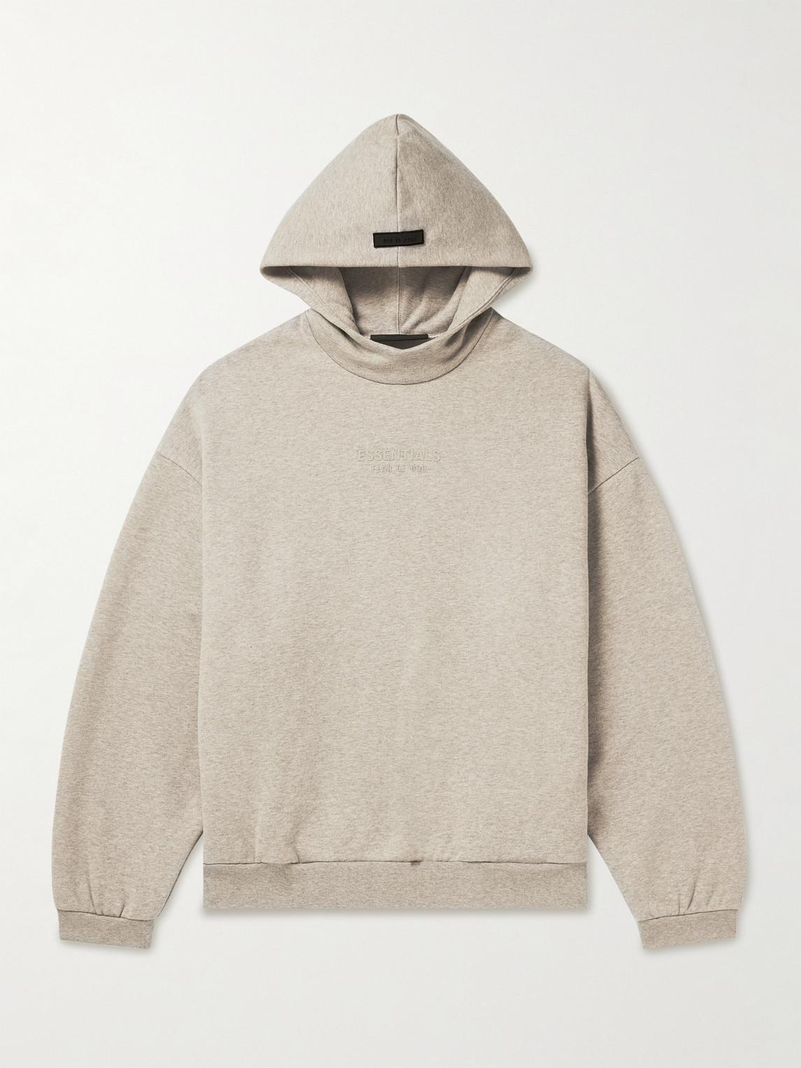 Fear of god essentials logo pullover hoodie cheap